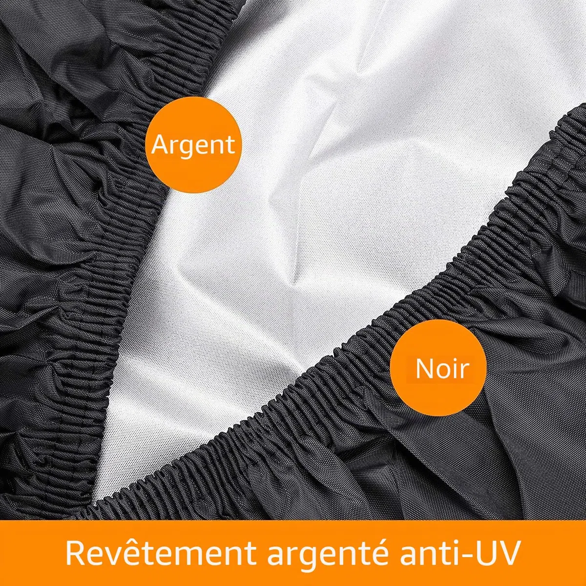 Housse imperméable pour tracteur tondeuse à gazon autoportée, jusqu'à 137,2 cm, polyester Oxford 420D, durable, résistant aux UV, résistant à l'eau