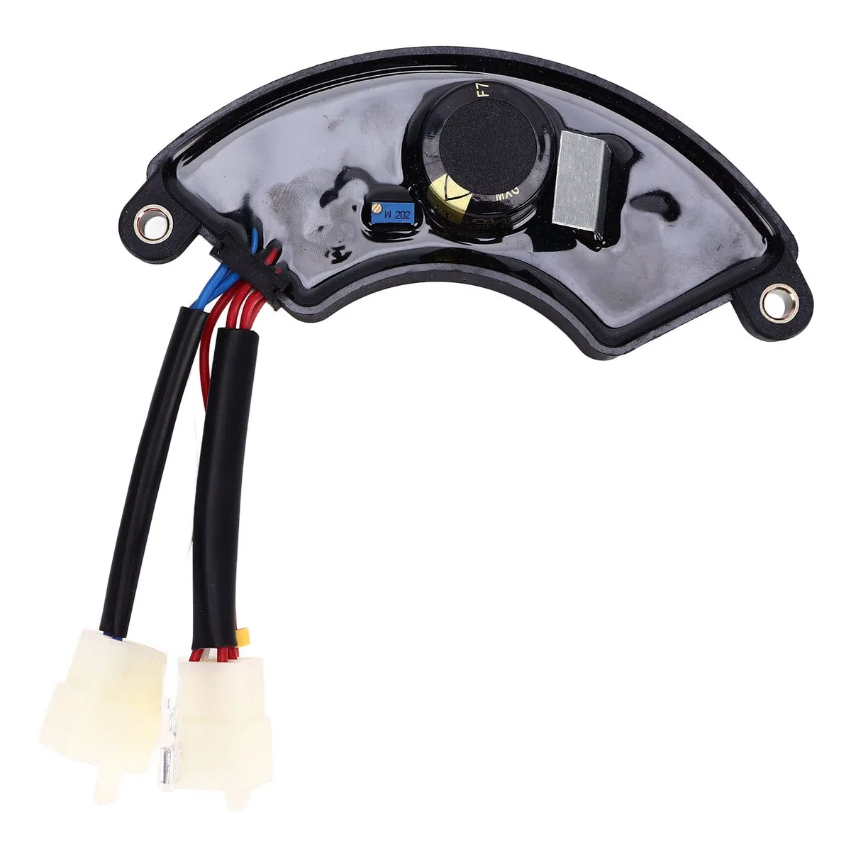 Régulateur de Tension Avr pour Groupe Électrogène à Monophasé 7 8 Kw, Sortie Triphasée 380 V, Compatible avec Abs