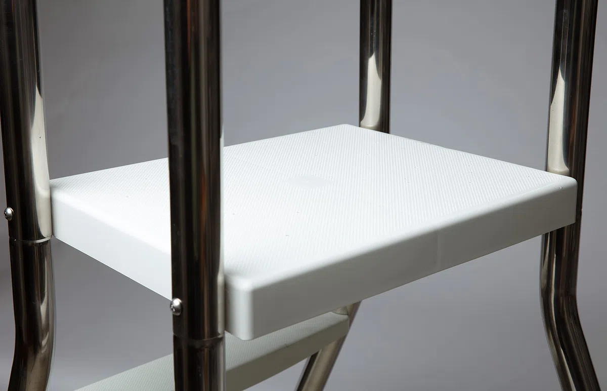 Steinbach Échelle de bassins en Acier Inoxydable Bassin intégré. Beckenhöhe 120 cm argenté