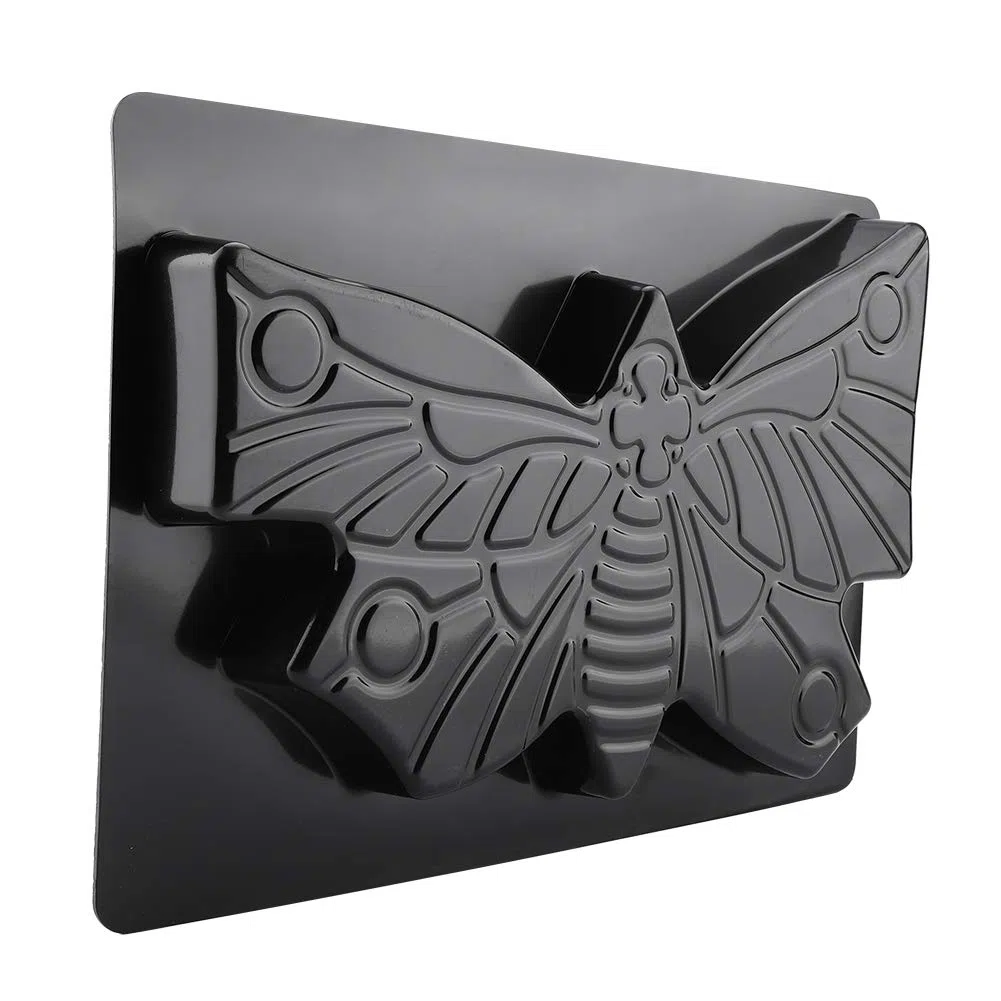 Moule Papillon Béton, Forme Tremplin ABS Réutilisable 44x31x4.5 cm pour Création Passerelles Artistiques Jardin Décoration Extérieure