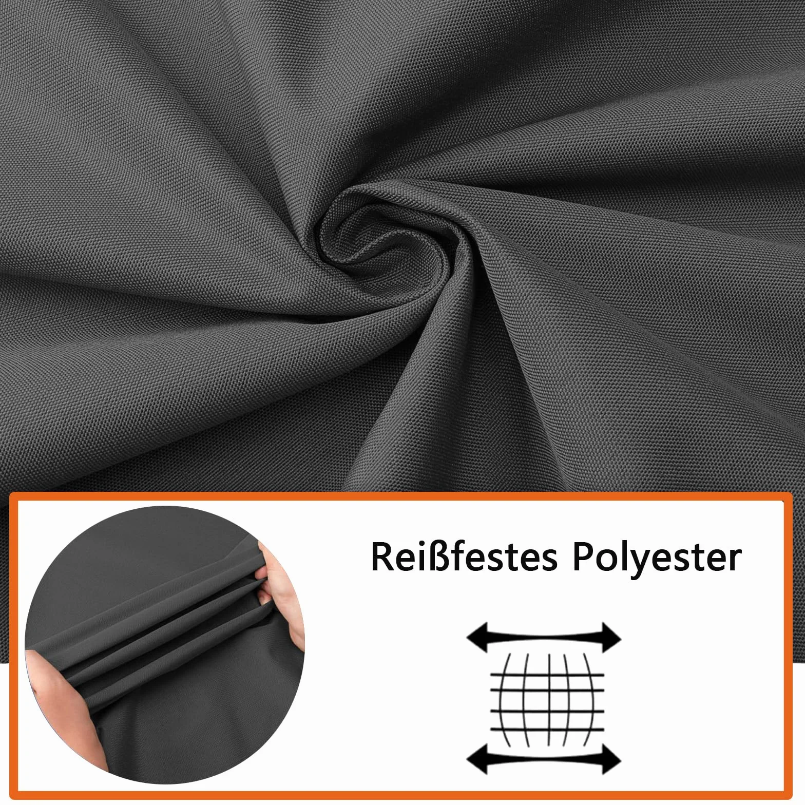 Bache Spa ImperméAble, Couverture Spa, Housse De Protection pour Bain à Remous Étanche à la poussière et aux UV Coupe Vent - Noir (230 * 200 * 85cm)