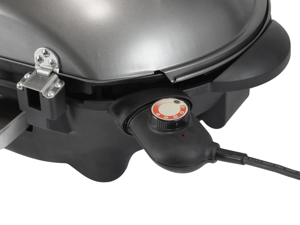 Barbecue électrique Tristar BQ-2816 – Avec pied – Grille en aluminium coulé sous pression, Noir