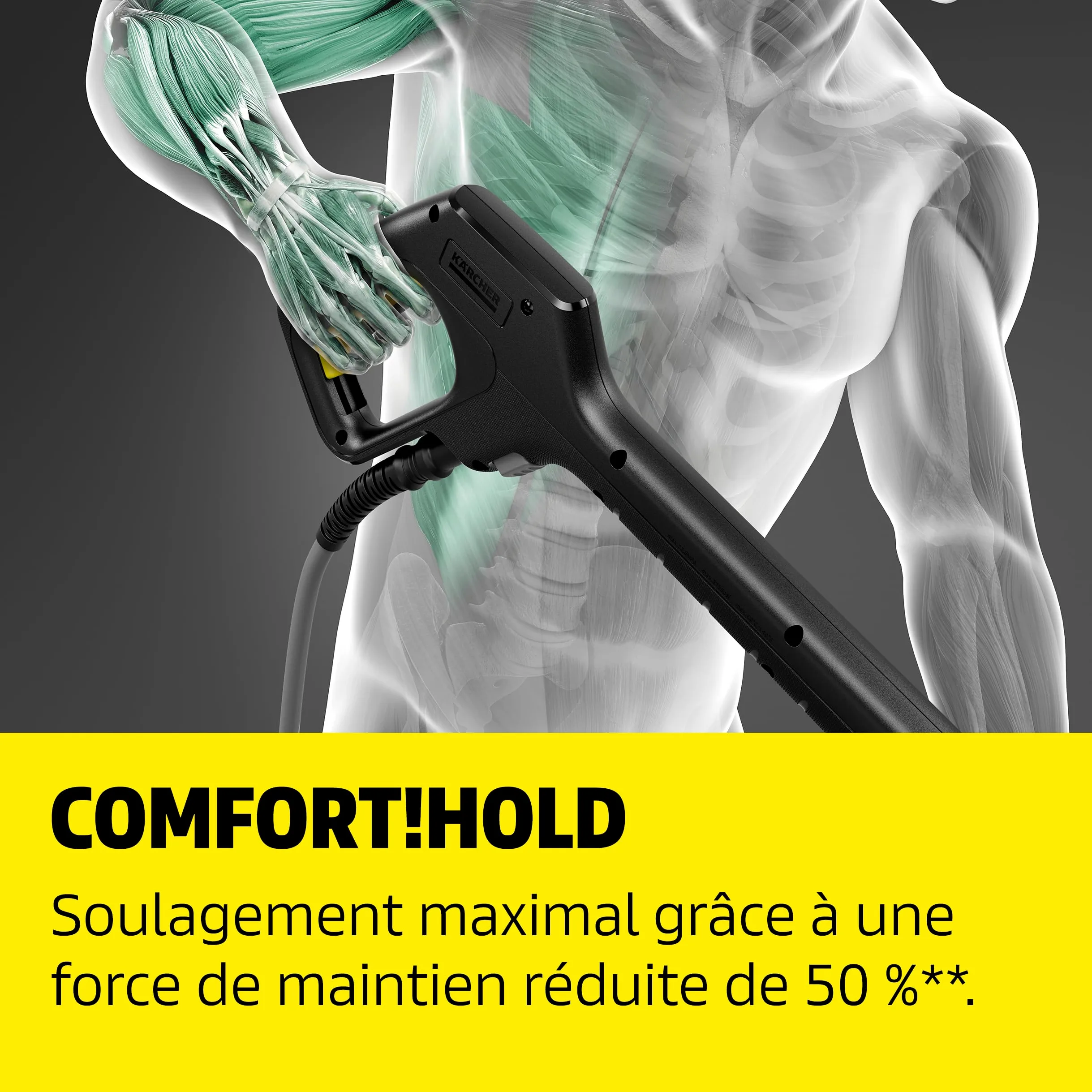 Kärcher Nettoyeur Haute Pression K 4 Comfort Premium Home, Max. 130 Bar, Débit : 420 l/h, Surface : 30 m²/h, Flexible Haute Pression Extra Souple, Enrouleur de Tuyau, Multi Jet 4 en 1, Home Kit