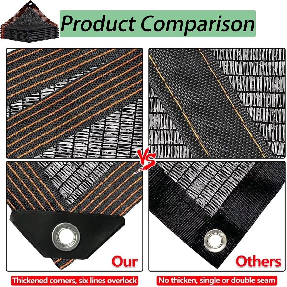 Bâche en Maille Robuste 4,57 M X 9,75 M (15 Pi X 32 Pi), Noire et Durable, avec Œillets Renforcés, Idéale pour Serres, Terrasses, Plantes et Poulaillers. Disponible en 3 M (10 Pi), 6 M (20 P