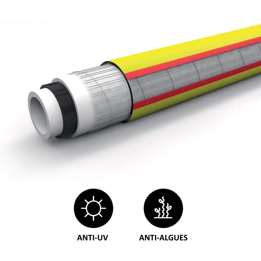 Tuyau d'arrosage 5 couches Ø 25 mm (1 pouce) - Longueur 25 mètres