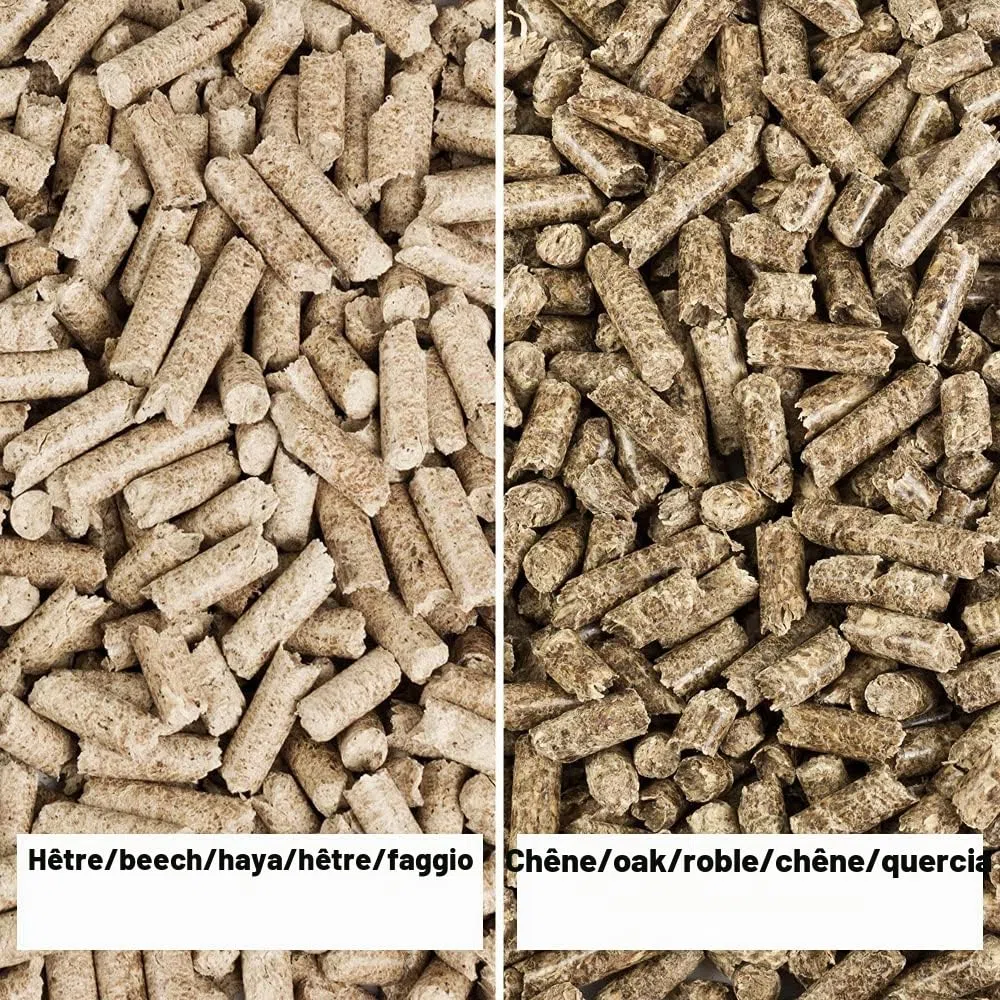 pellets de Fumage chêne et hêtre 15 kg + 15 kg pellets Bois pour Barbecue Four à Pizza fumoir extérieur Accessoires | 15 kg chacun, bois, barbecue, extérieur, granulés de bois, jardin