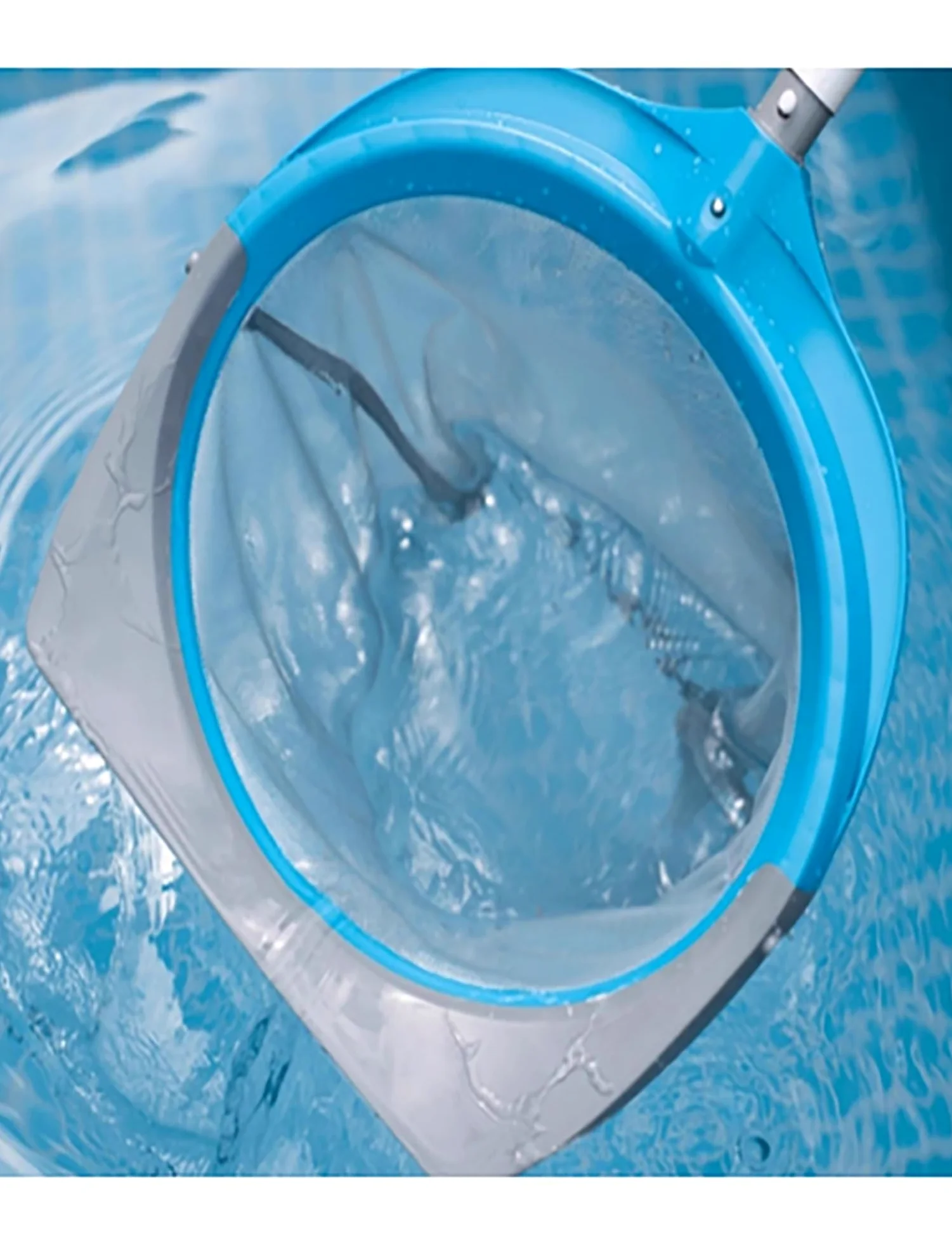 Épuisette à Feuilles à Mailles Ultra-Fines et Profondes pour Le Nettoyage des piscines, spas et bassins