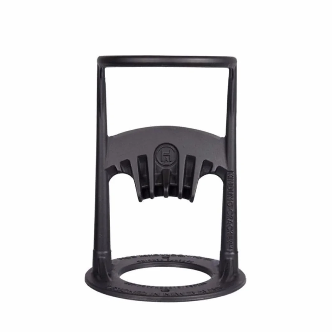 Fendeur de bûches original Kindling Cracker. Fendeur de bûches manuel robuste. Fabriqué en fonte recyclée. Design compact. Coupe-bûches pour petit bois. Accessoires pour cheminée et fendeurs de bûches
