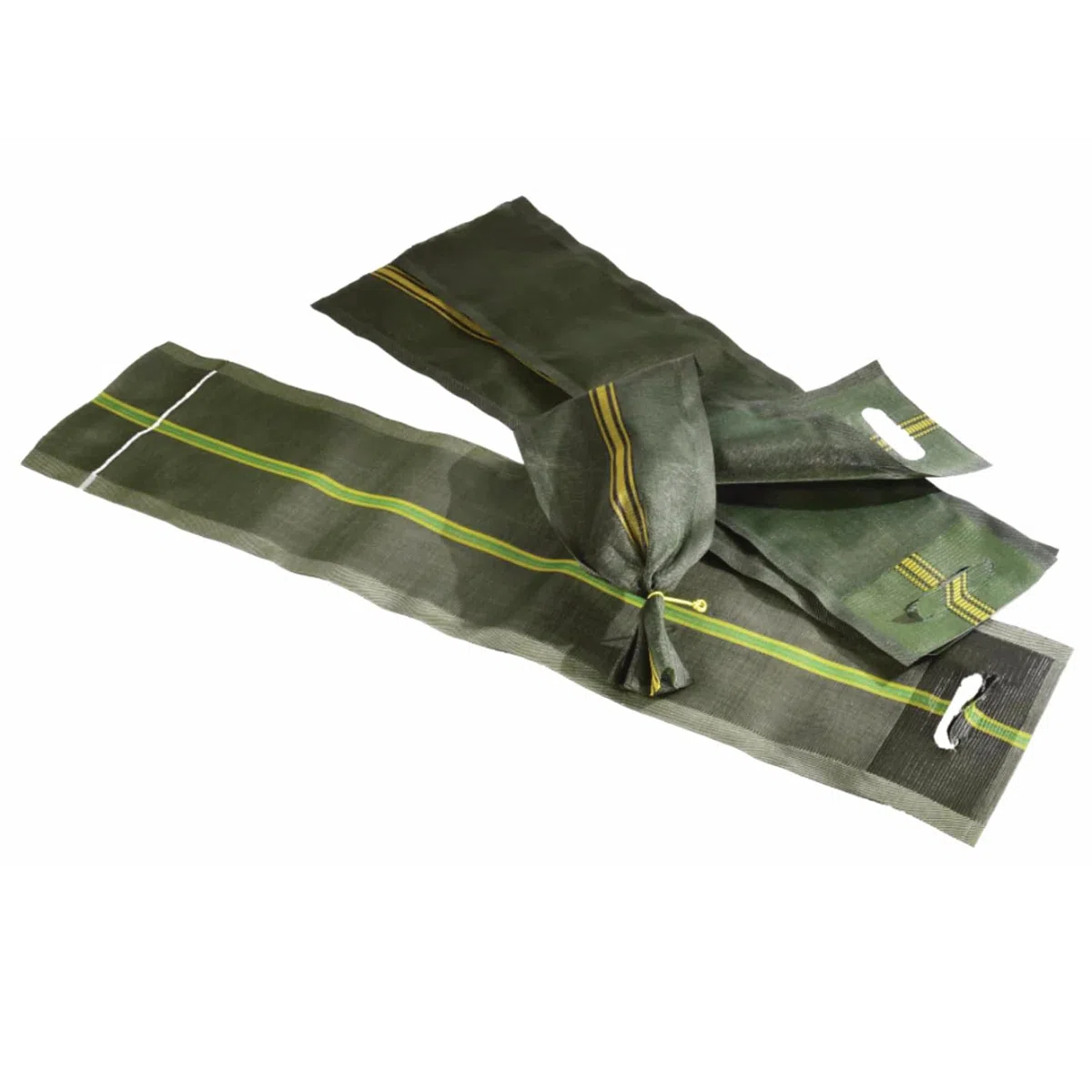AGRI plus Lot de 20 sacs de sable pour silo avec poignée I Sacs de sable à remplir d'une capacité de 14 kg I 270 x 1000 x 1200 mm I Sacs d'inondation avec fermeture métallique I Sac de sable pour silo