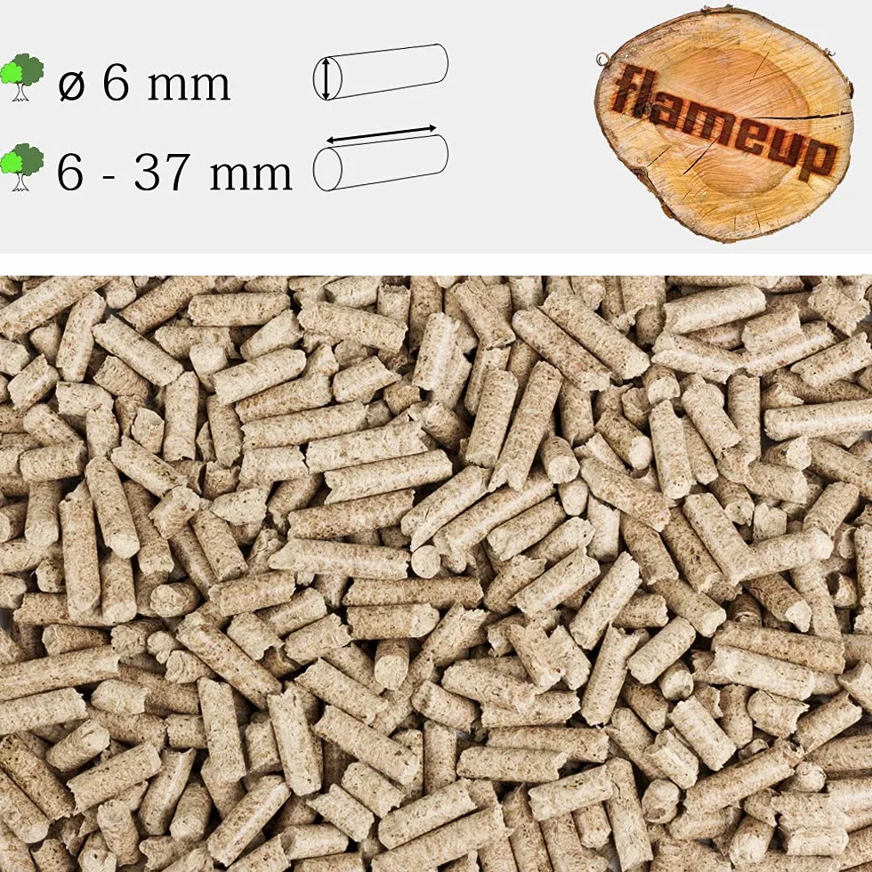 Granulés de Bois BBQ 15 kg 30 kg Gril Fumée Copeaux de Bois hêtre Flameup, Poids:30 kg
