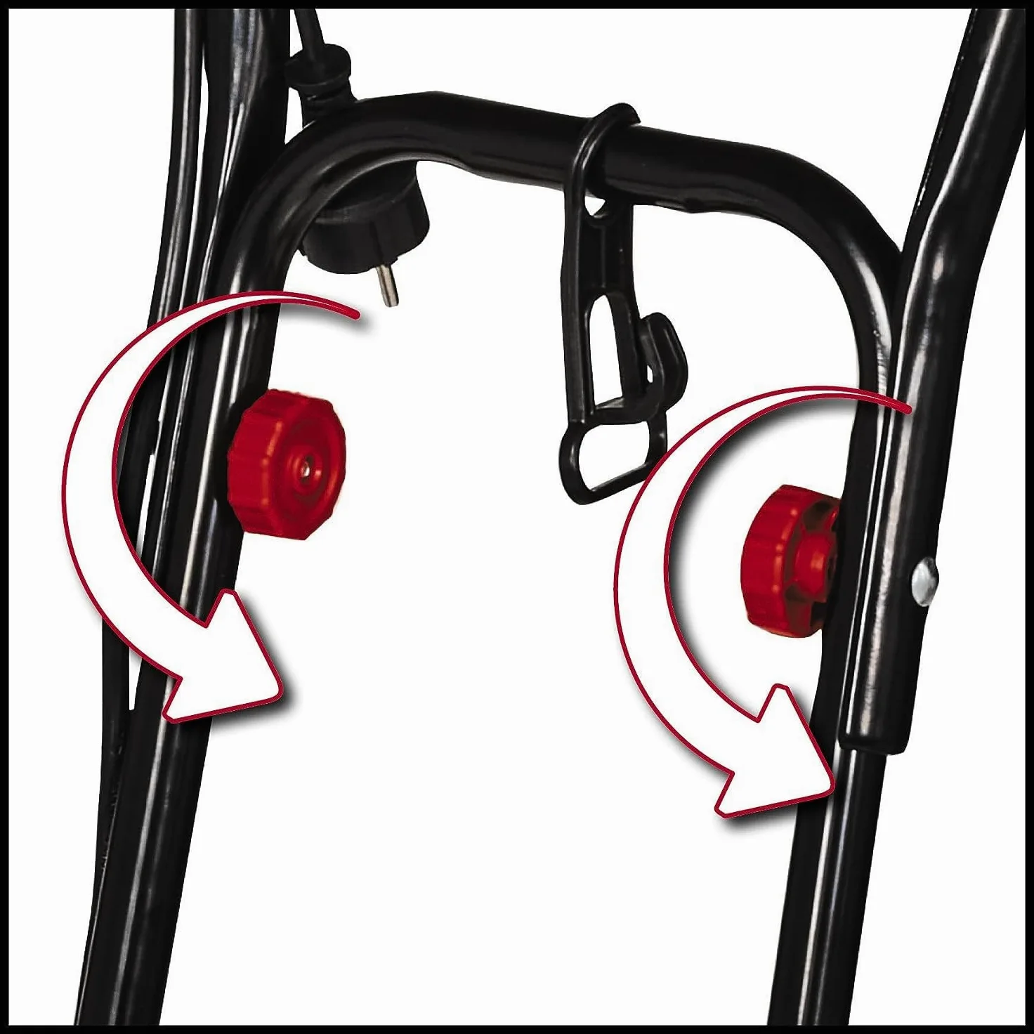 Einhell Motobineuse électrique GC-RT 1545 M (Puissance de 1 500 W, Moteur série, Interrupteur de sécurité 2 Points, débrayage Anti-Surcharge, Guidon Repliable, Fraises de binage Robustes)