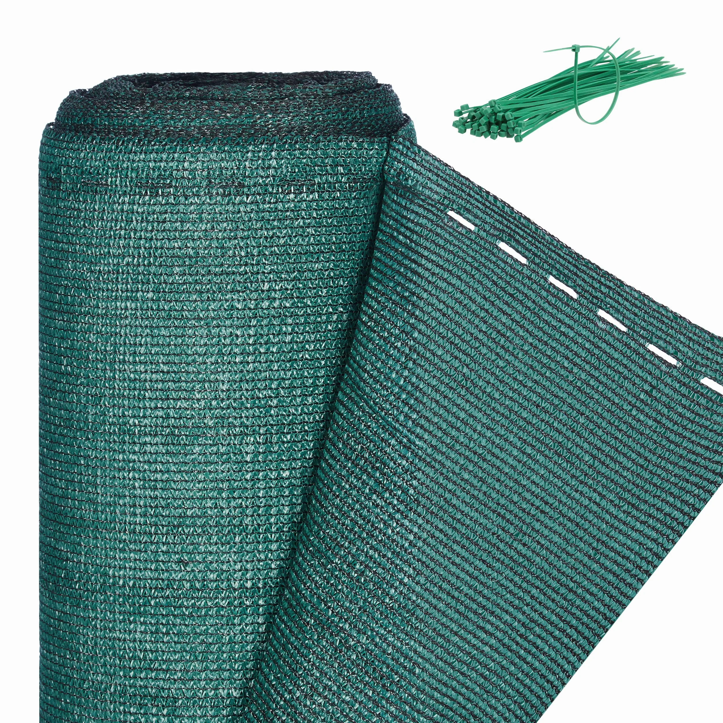 Relaxdays, vert Brise-vue, Paravent pour les clôtures et rambardes, Tissu HDPE, Anti-UV, 1,5 x 25 mètres, Meter