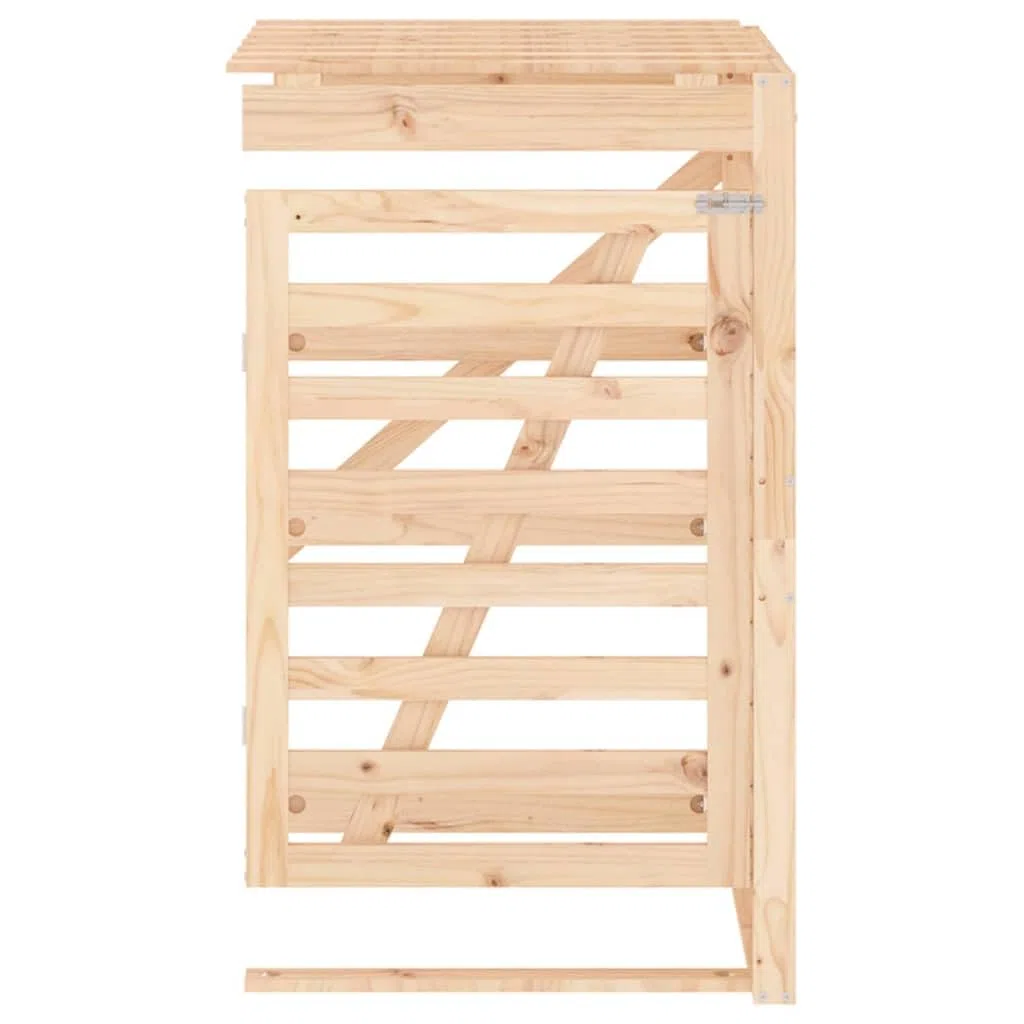 Générique Extension d'abri pour Poubelle sur roulettes Bois Massif pin,Cache-conteneurs à déchets,17.69KG-825107