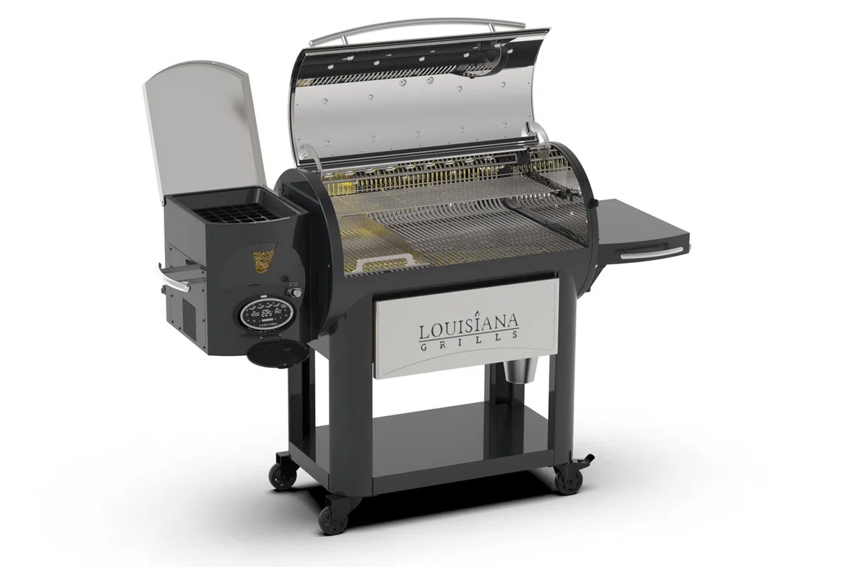 Barbecue à Pellets LG1200 Louisiana Grills Founders Legacy, Grill à Pellets, Barbecue, Écran Tactile Numérique Programmable avec Wifi et Bluetooth, Deux Sondes Thermiques Programmables
