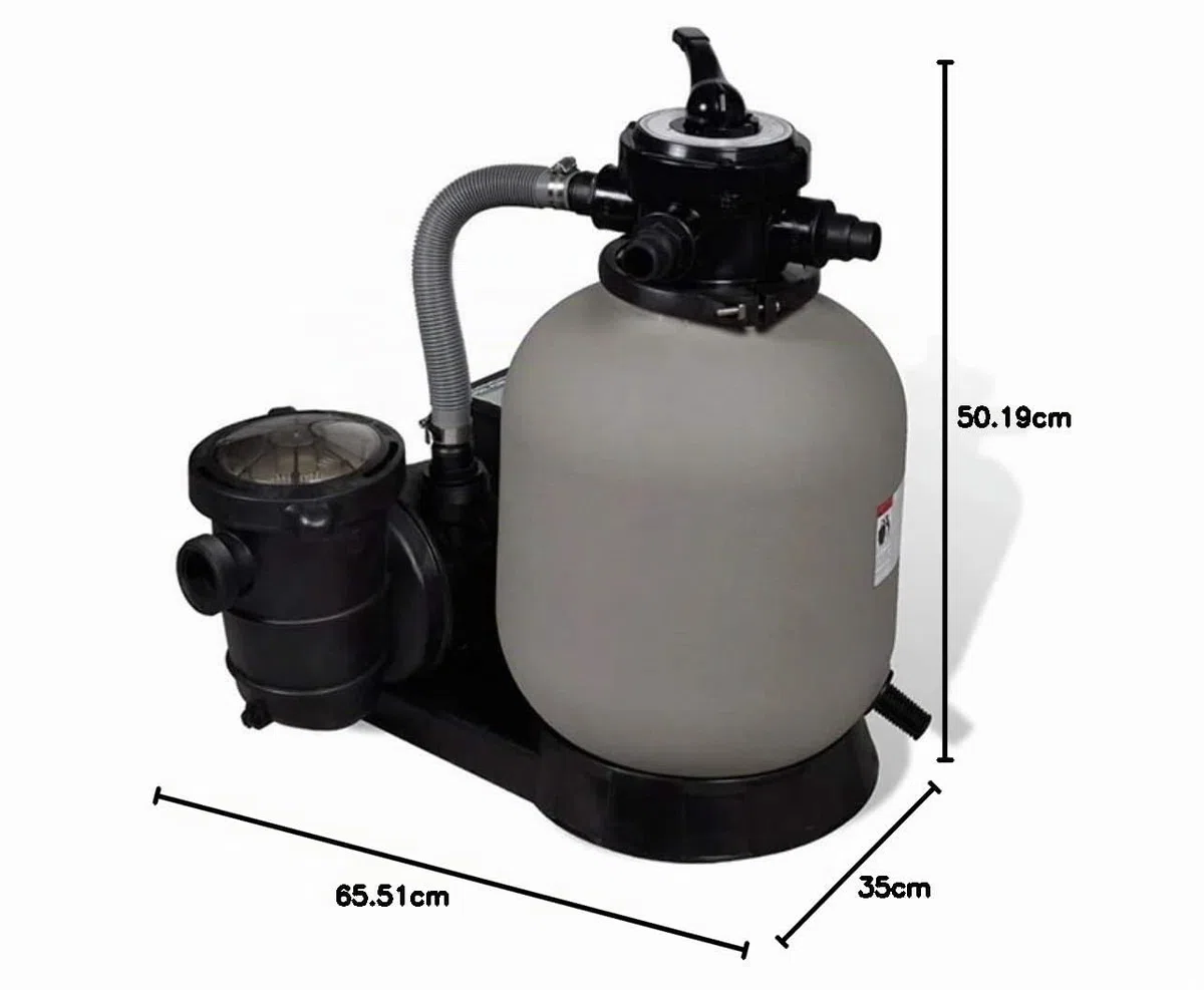 vidaXL Pompe à filtre à sable 600 W 17000 l/h