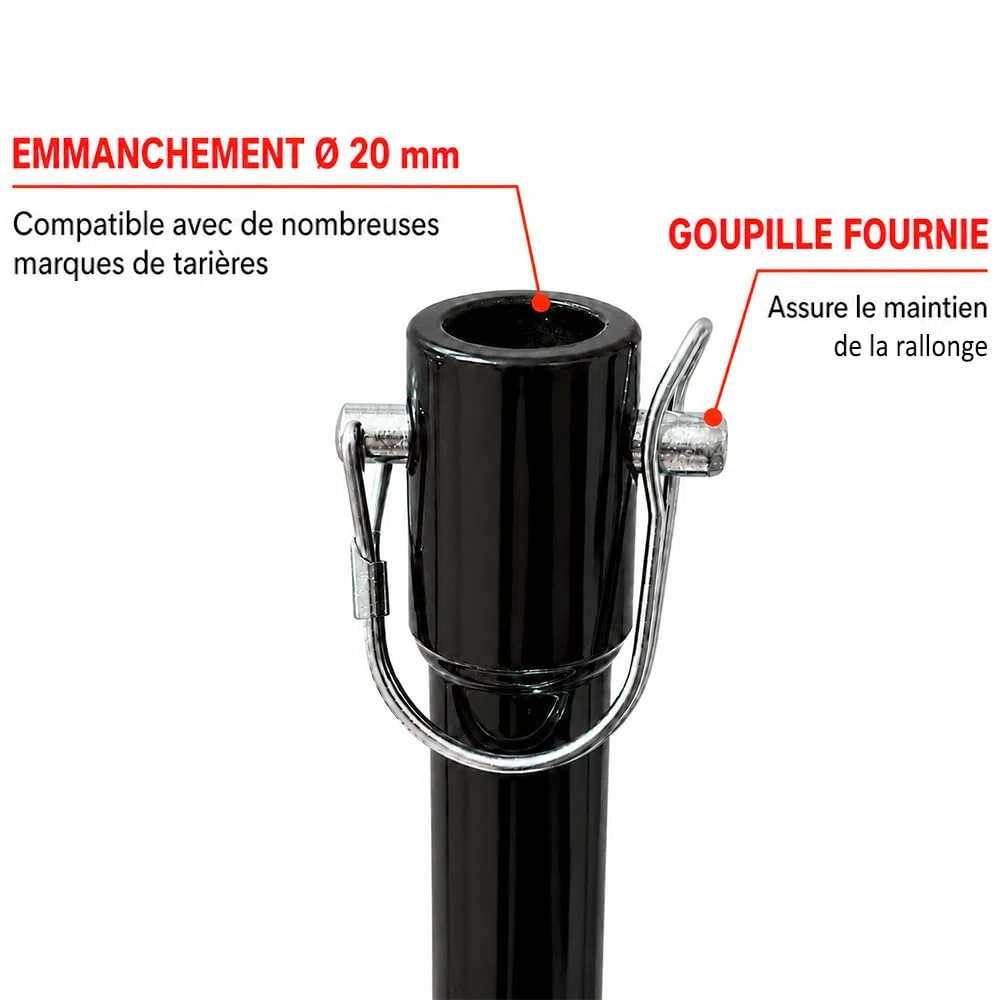 Mèche Semi-Professionnelle Ø 150 mm pour tarière Thermique