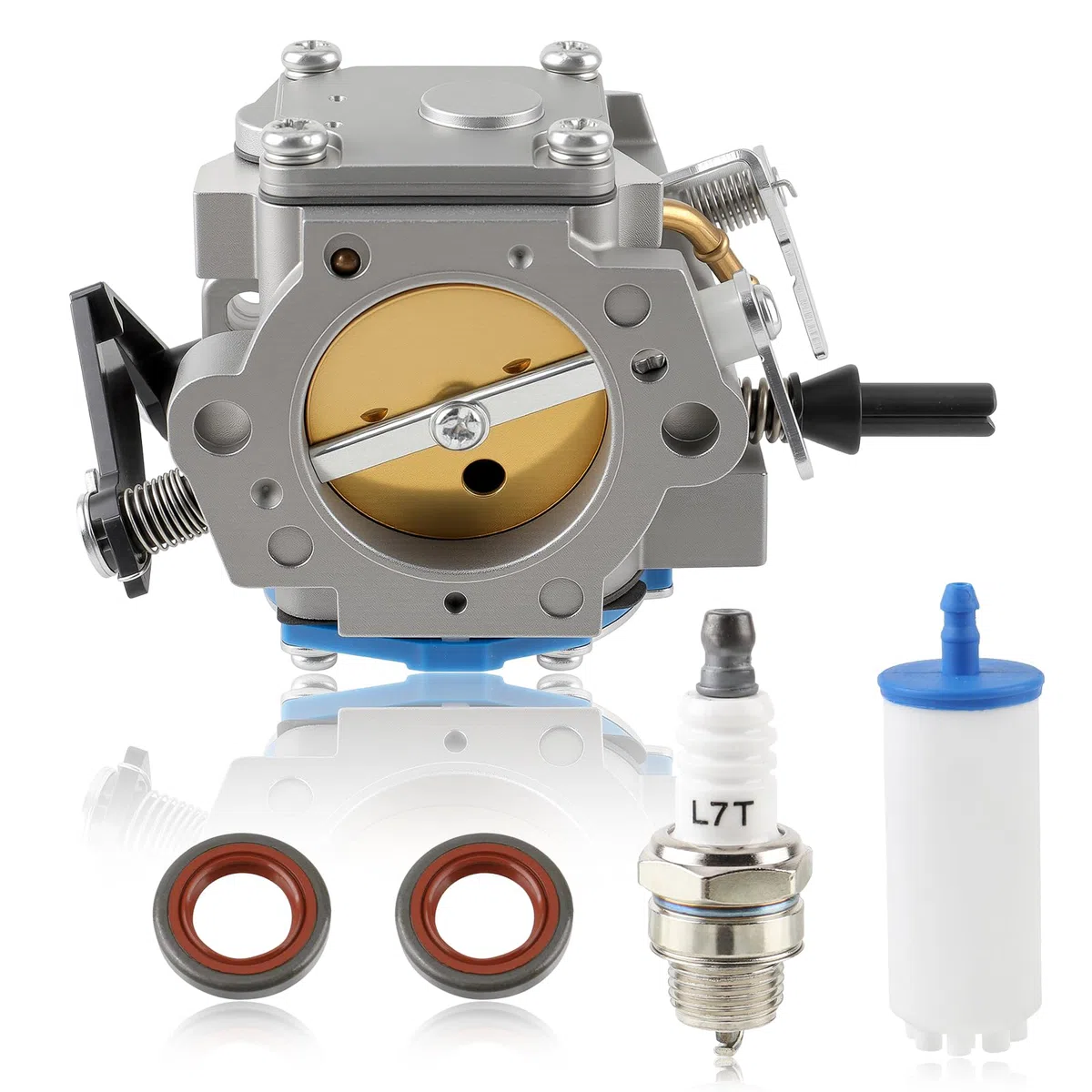 GoaMotors Carburateur 597857001 pour Husqvarna K1270, K1270II, remplace 597 85 70-01