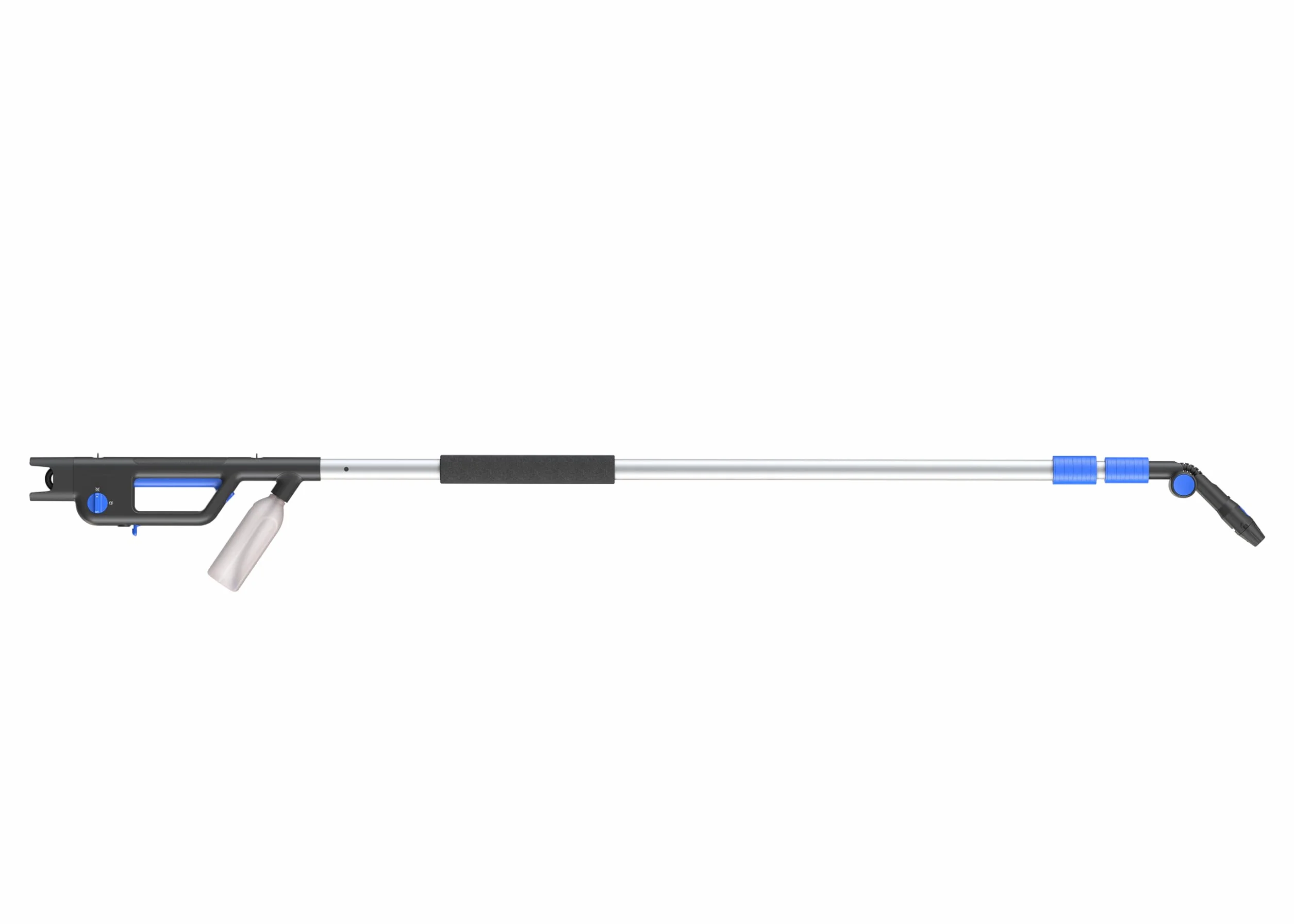 Nilfisk Lance Télescopique Haute et Basse Pression | Nettoyeur de toiture et Pulvérisateur de Mousse | Tête de Buse Réglable (128502121)