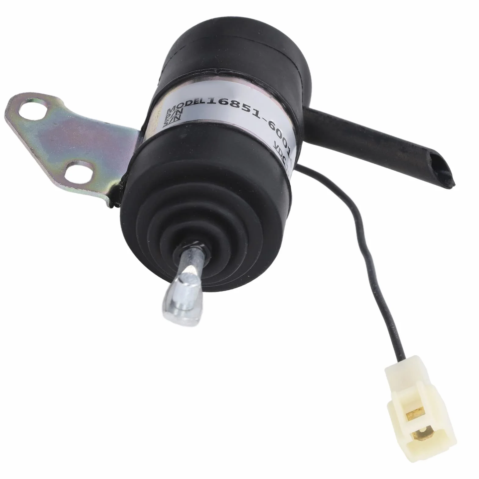 Solénoïde D'arrêt de Carburant 16851-60014 de Remplacement pour Tondeuse Kubota, Tracteur, Pelle RTV RTV900 D722