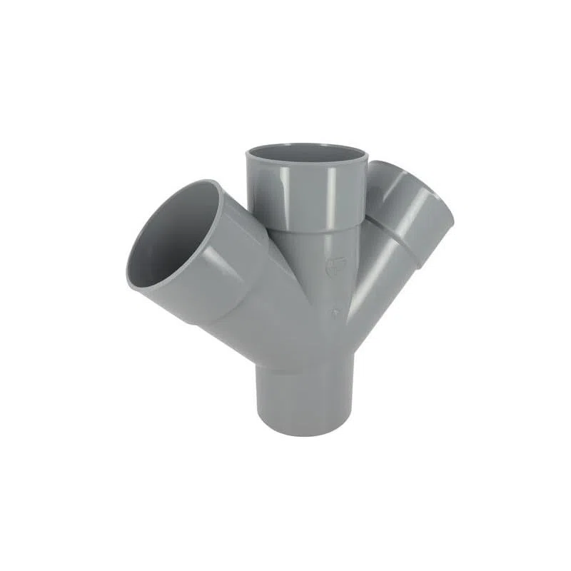 Croix PVC 45 degré MF 110