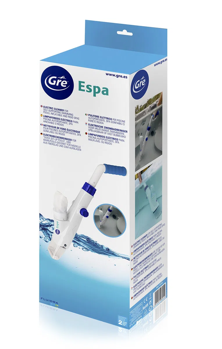 Gre CSPA Pool Spa Vac Nettoyeur de Fond Batterie spas et piscines Hors Sol Sol