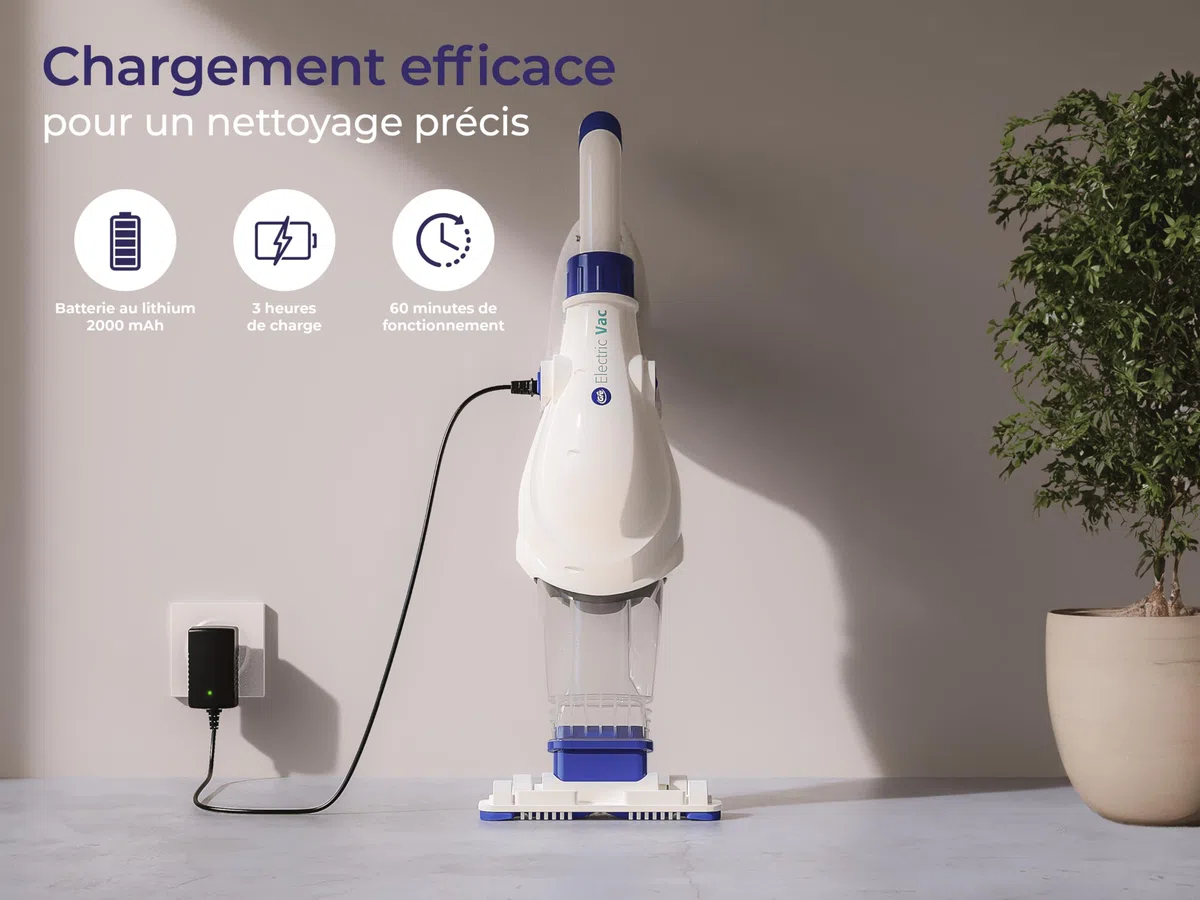 Gre VCB10 Electric Vac Nettoyeur de Fond électrique piscines Hors Sol Sol