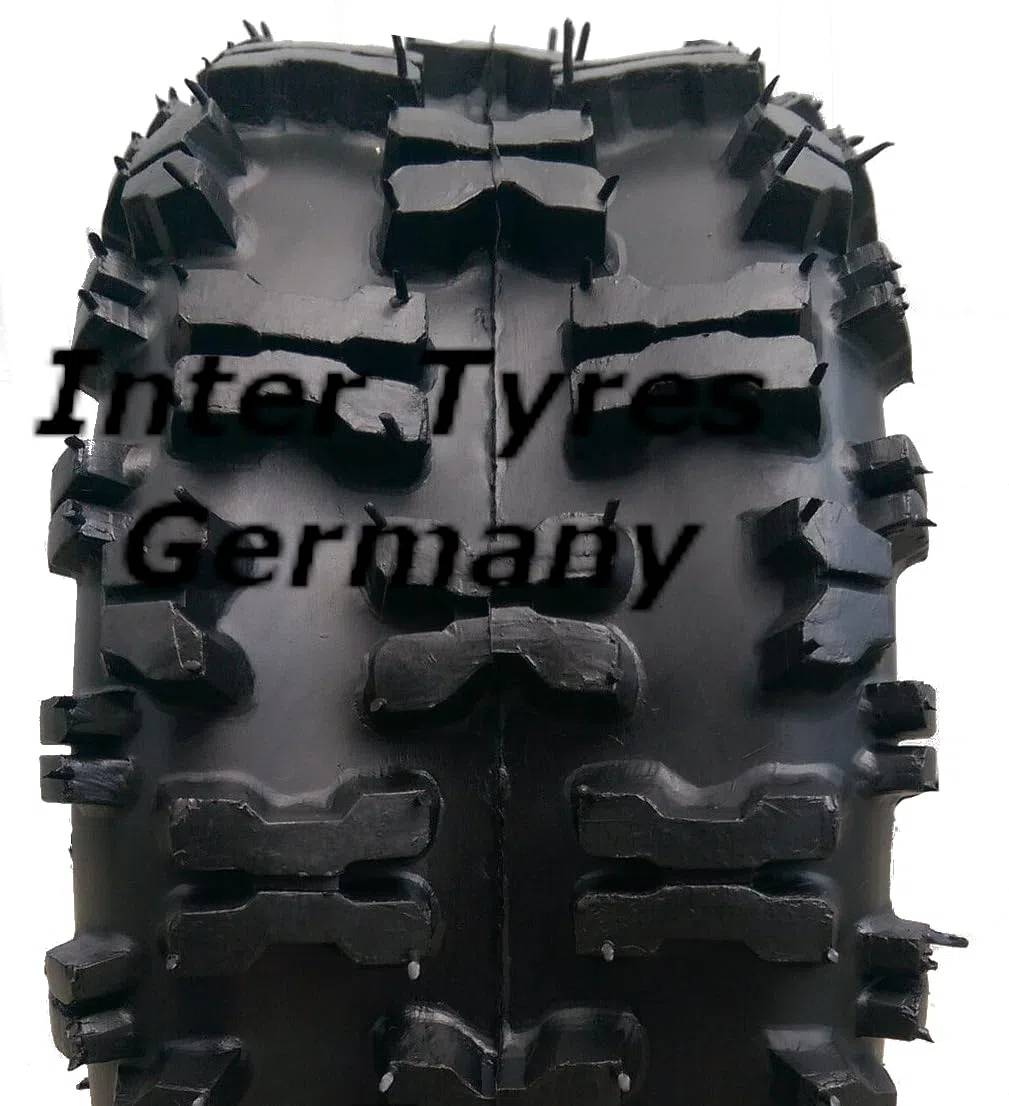 HAKUBA P5016 Lot de 2 pneus 16 x 6,50-8 P5016 pour tondeuse autoportée, tracteur, souffleuse à neige, quad, tondeuse à gazon, pneus pour enfants, pneus de tondeuse, pneus de pelouse dans les tailles