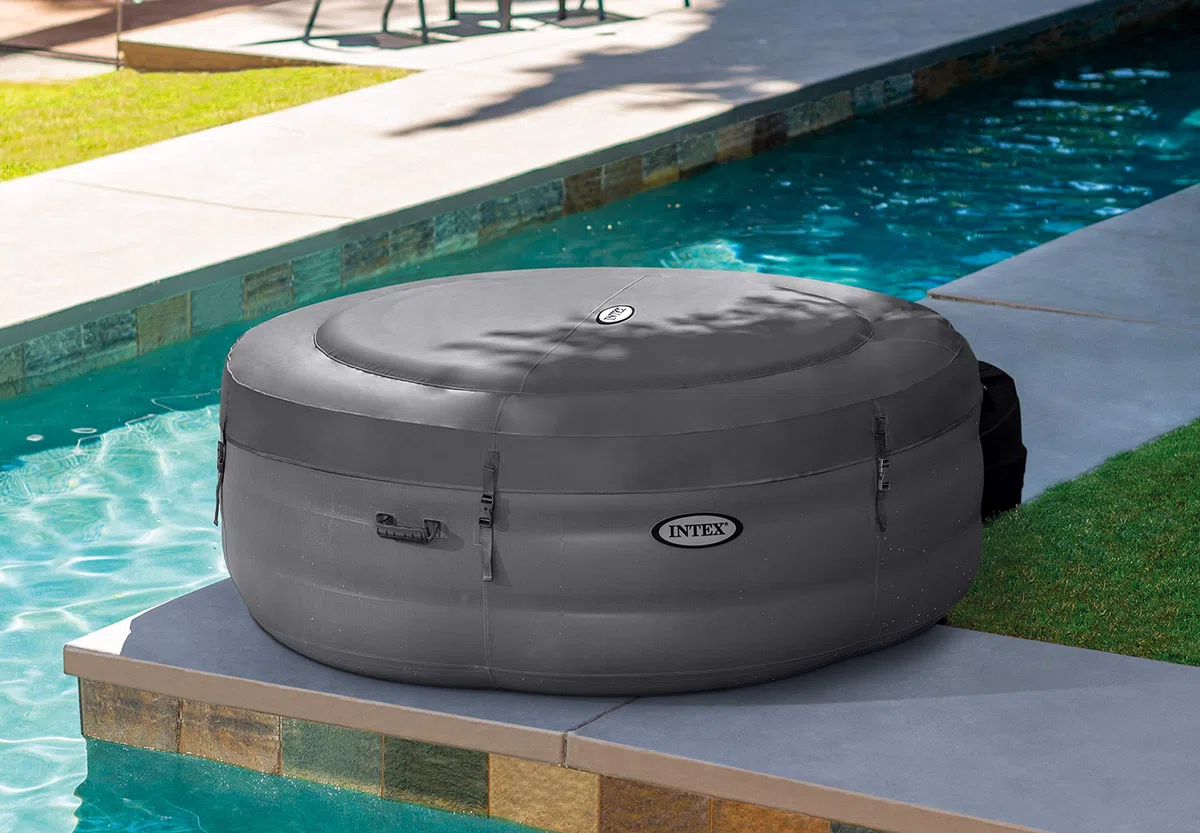 Intex Simple Spa Ø 196 x 66 cm 28482 Gris