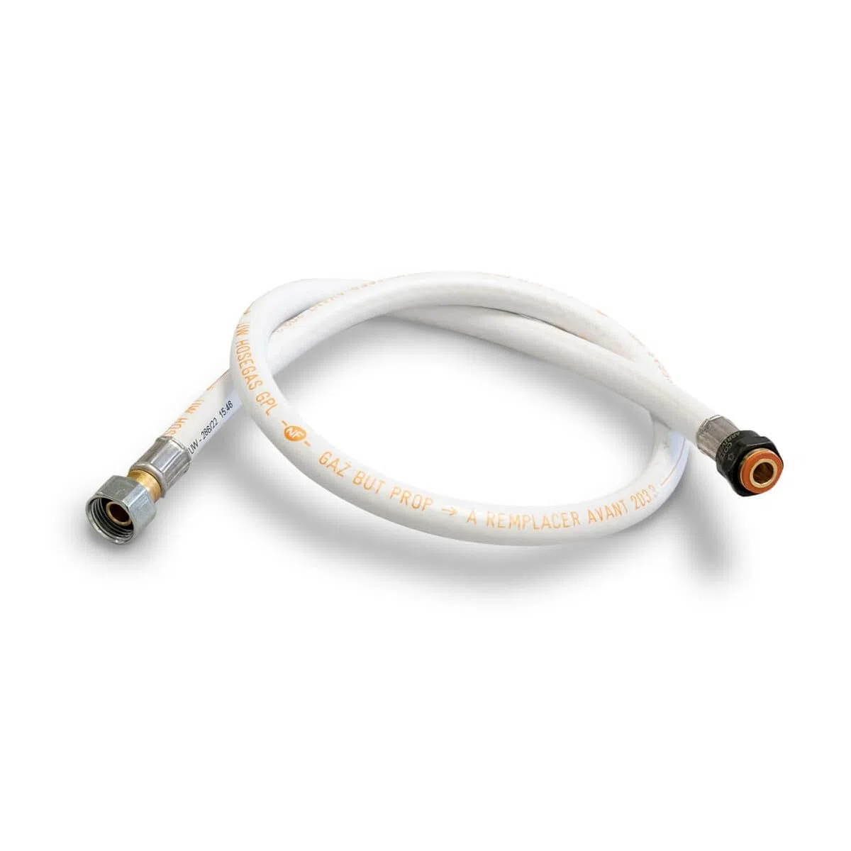 KEMPER - Pack TUYAU GAZ souple 1.50 m + DETENDEUR BUTANE Quick-On Valve 20mm ANTARGAZ PRIMAGAZ TOTALGAZ FINAGAZ