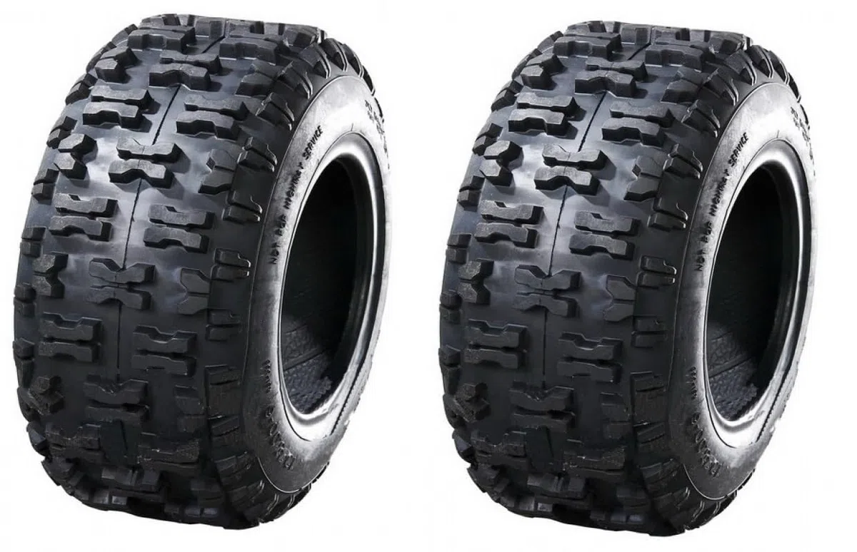 HAKUBA P5016 Lot de 2 pneus 16 x 6,50-8 P5016 pour tondeuse autoportée, tracteur, souffleuse à neige, quad, tondeuse à gazon, pneus pour enfants, pneus de tondeuse, pneus de pelouse dans les tailles