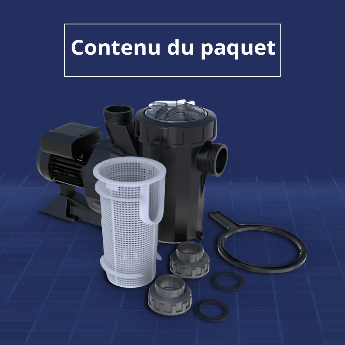 Astral - Pompe Filtration Astral Victoria Plus 0,75 Cv Mono 11 M3/h