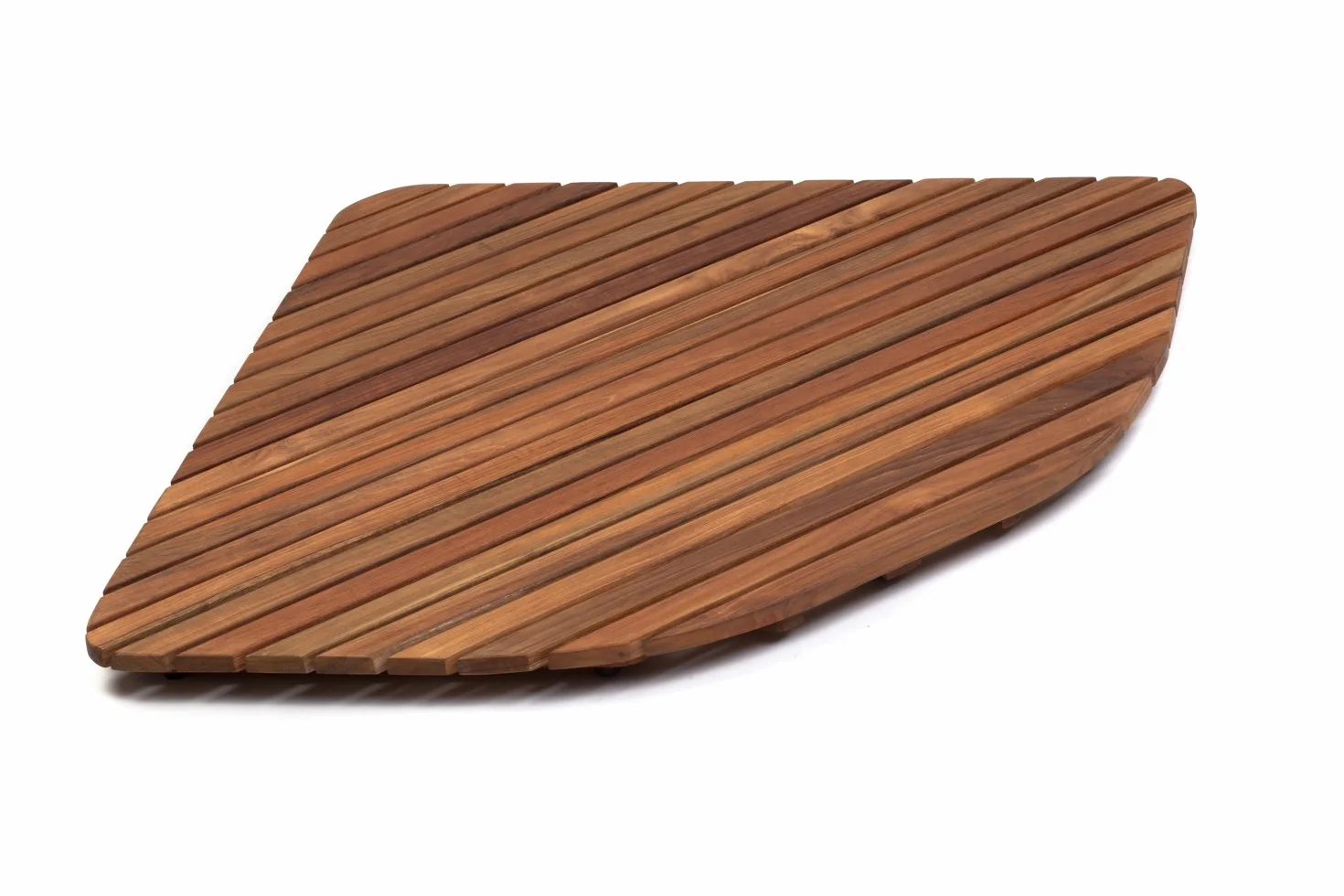 Asinox TEK3A7171 Caillebotis de Douche Bois Marron 71 x 71 x 4 cm