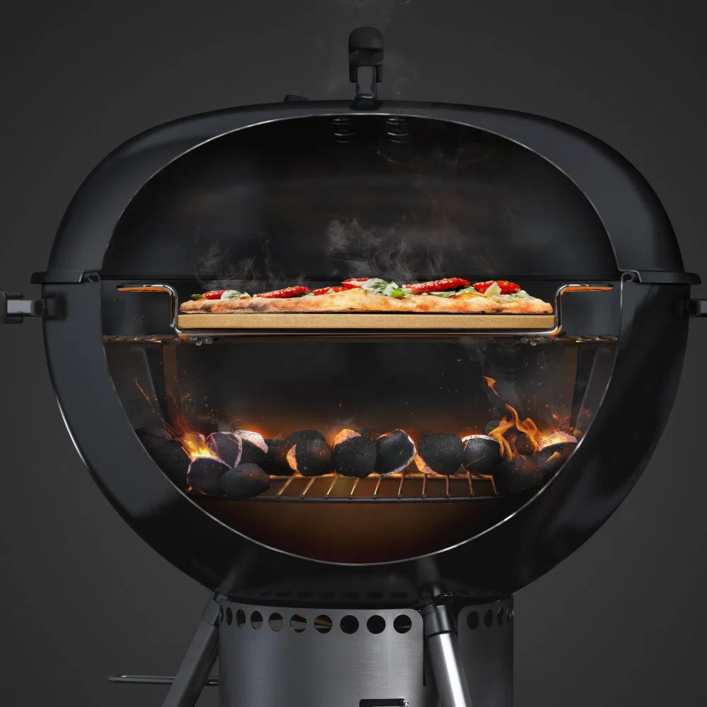 Pierre à pizza ronde pour barbecue Weber Gourmet