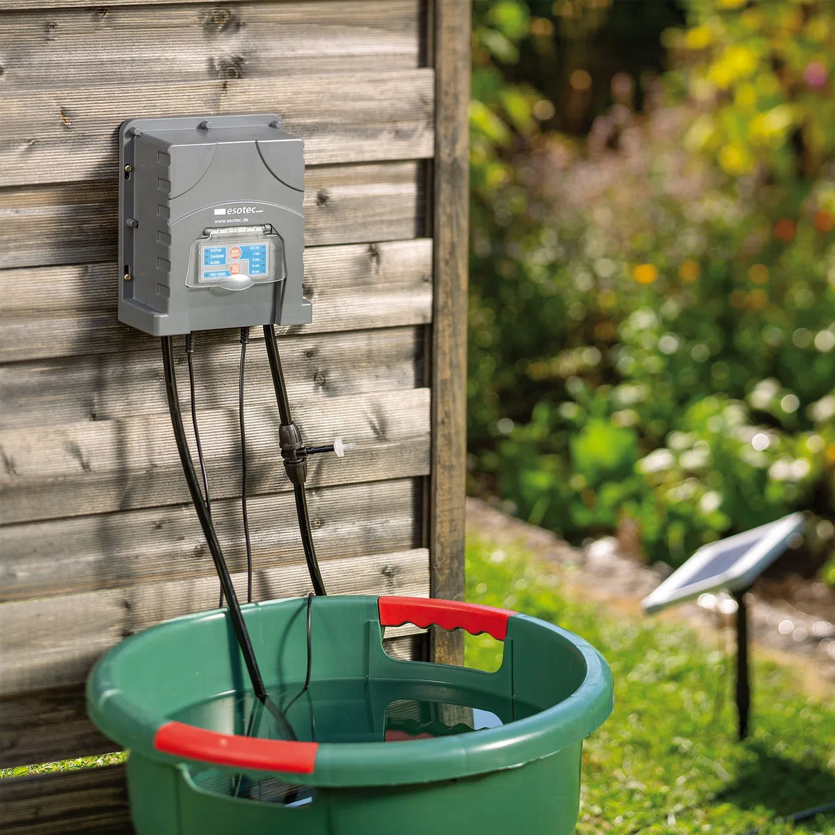 Esotec Solaire Système D'Hyrrigation Watersprinkle Professional - Automatique Irrigation Sur Jusqu'À 6 Wasser-Sprinkler - Simple Et Individuel - pour Jardin Et Plantes Conteneurisées (101121)