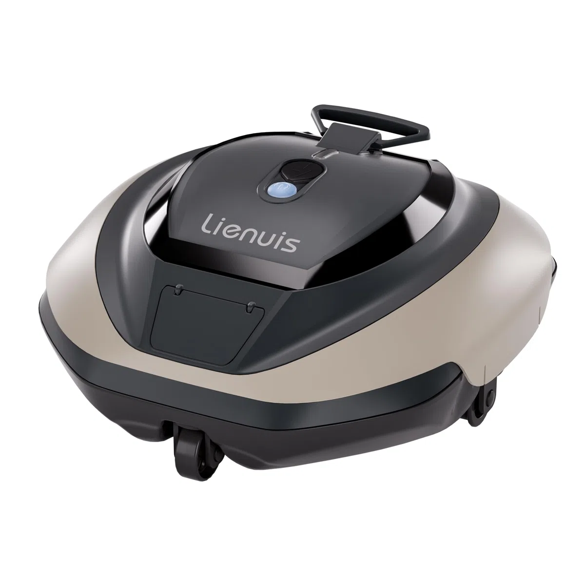 Robot nettoyeur de piscine sans fil avec batterie de 4400 mAh, aspirateur de piscine pour piscine hors sol avec aspiration puissante, technologie DirtLock, auto-stationnement, autonomie de 90 minutes