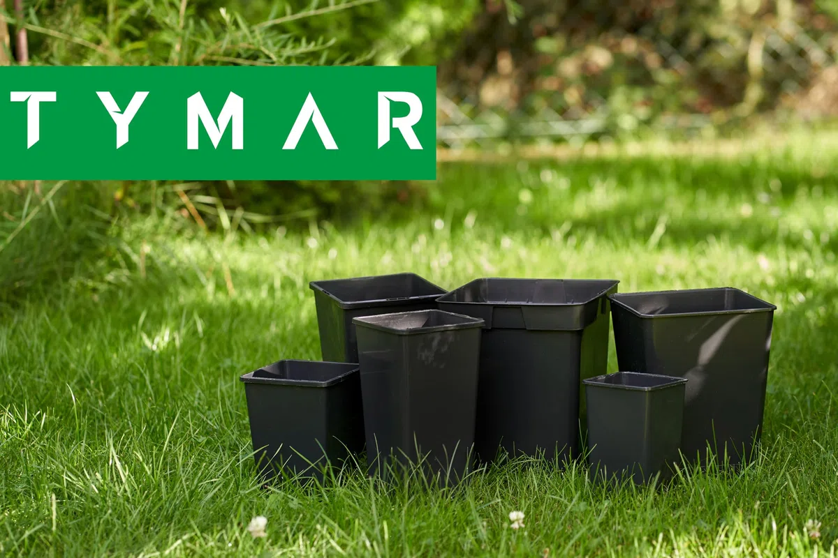 Tymar Lot de 100 pots de culture, hauts, 11 x 11 x 21,5 cm, à racines profondes, pour semis, boutures, pots de fleurs profonds, en plastique