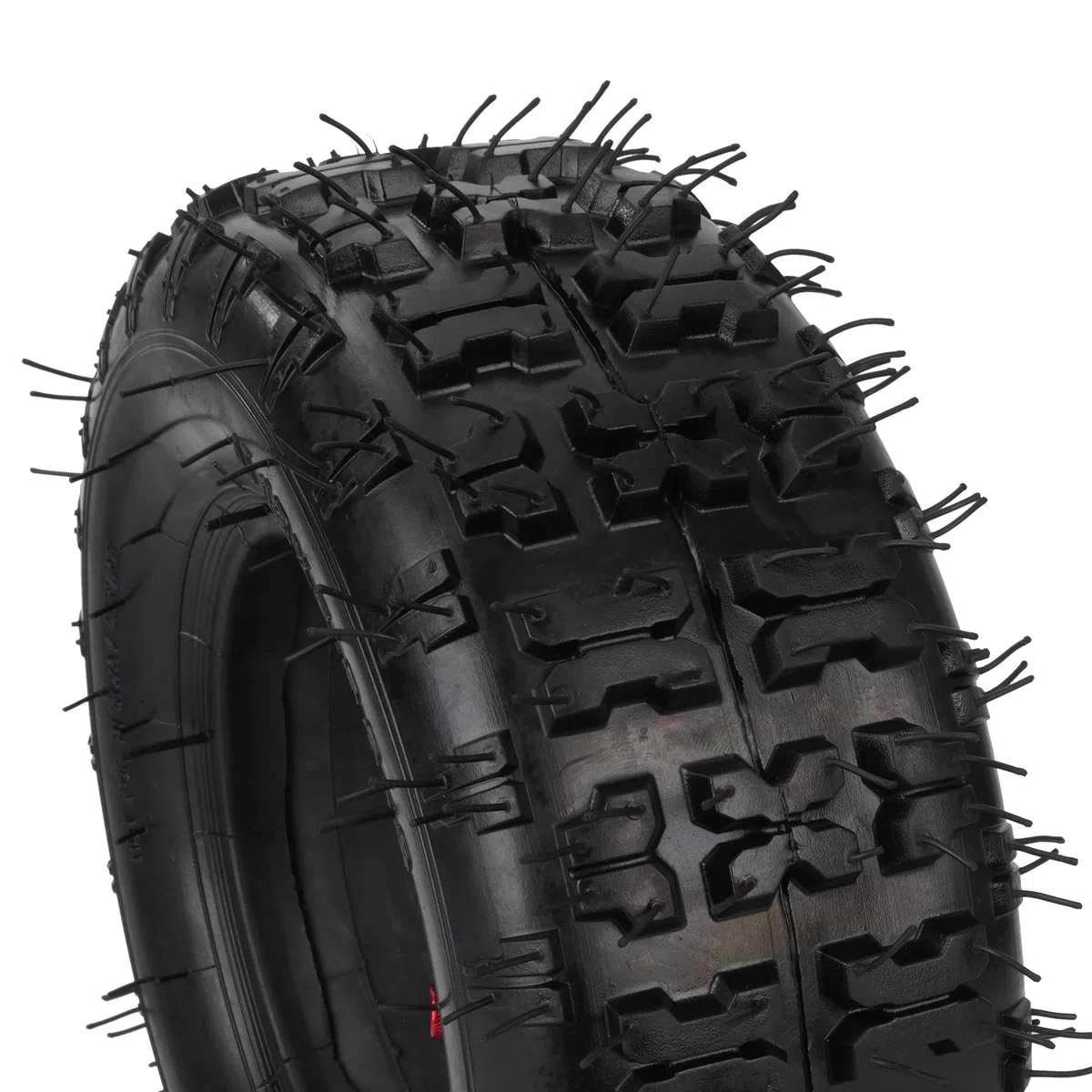 RUTU 13 x 5.00-6 13X5-6 Pneus et chambres à air avec tige incurvée TR87 | Razor Dirt Quads Yerf Dog Motovox Go Karts Dirt Bikes ATV Tondeuse Tracteur Chariot Diable 4 Roues Lot de 2