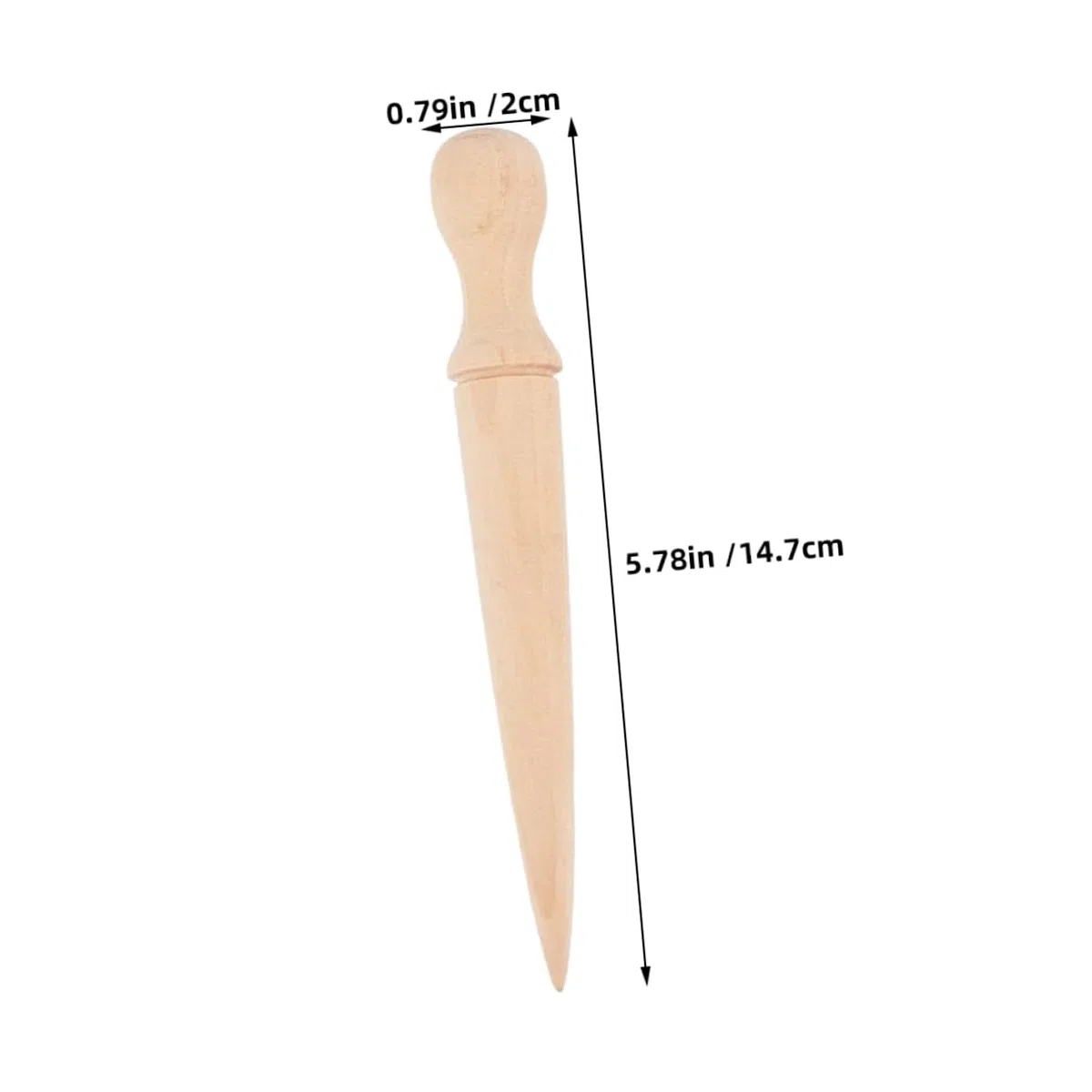 VICASKY 6pièces Outil De Jardinage Bois De Perceuses Pour Plantation De Jardin Outils Avec Prise Main Confortable Pour De Jardinage