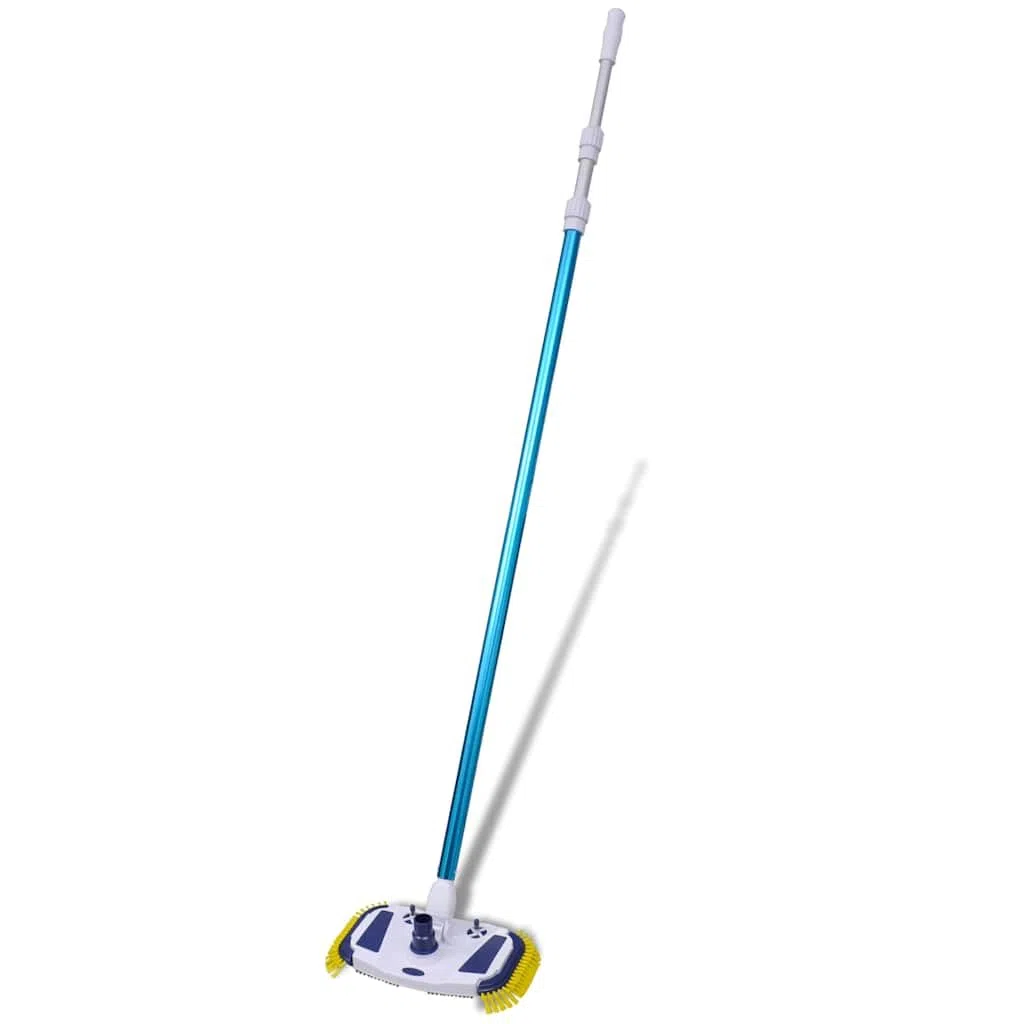 Kit de nettoyage de piscine avec tige télescopique de 1,2 à 3,6 m et tuyau de 10 m, brosse de piscine pour un nettoyage efficace, pour piscines avec raccord de 32/38 mm