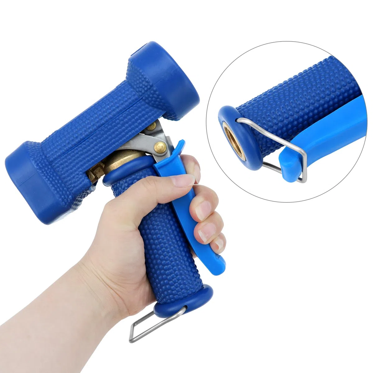 QWORK® Pistolet de Nettoyage G1/2", pour Arrosage du Jardin, Travaux de Nettoyage