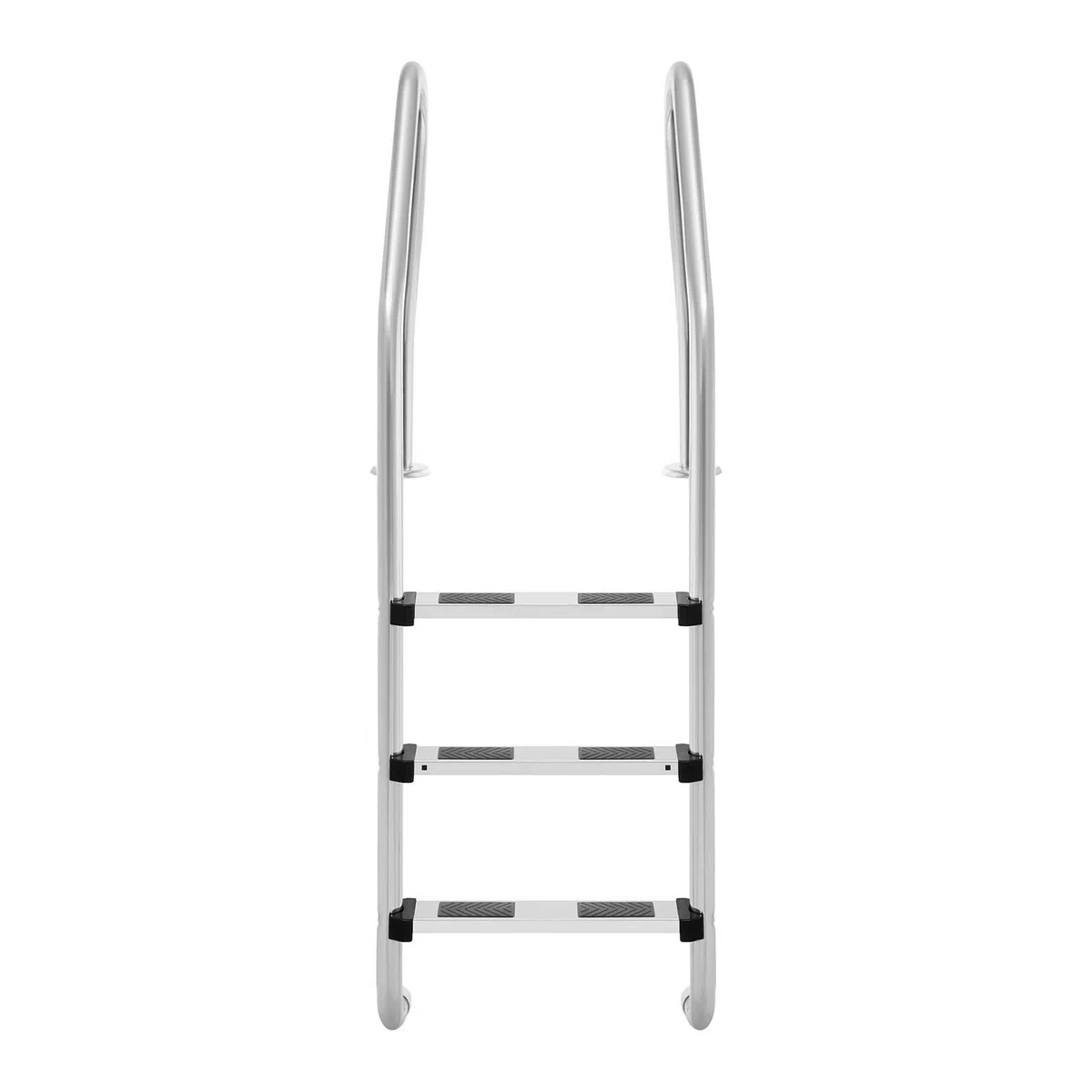 Échelle De Piscine pour Piscine Creusée Enterrée UNI_Pool_Ladder_1600 (Profil Normal, 3 marches, INOX, 180 kg Max)