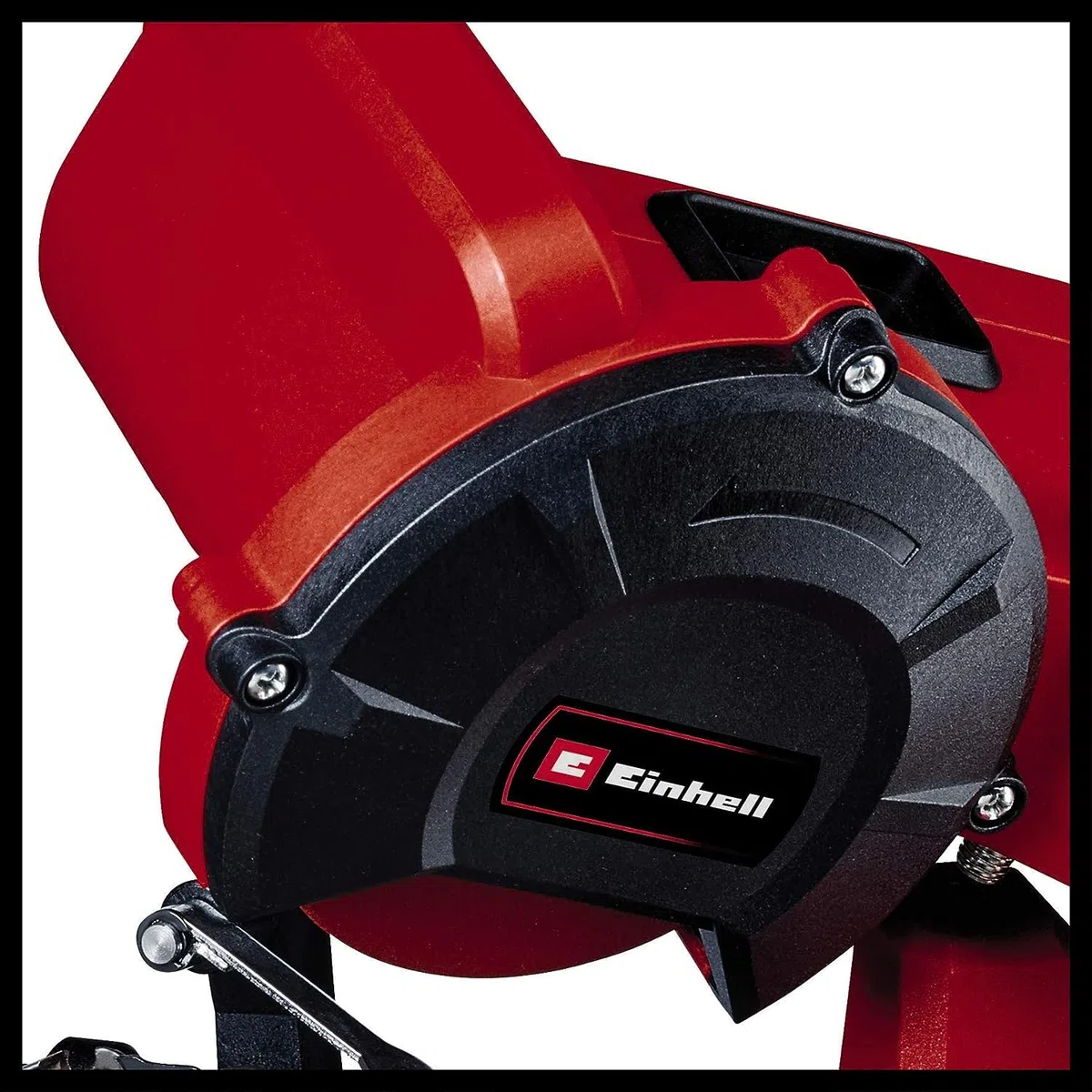 Einhell Affûteuse de chaîne de tronçonneuse sans fil GE-CS 18 Li - Solo Power X-Change (18V, Dispositif de serrage, Livrée avec 1 meule abrasive) Livré sans Batterie ni Chargeur