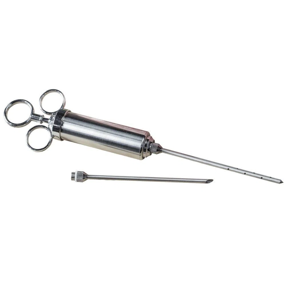 Char-Broil 140 529 - Injecteur de marinade, acier inoxydable.