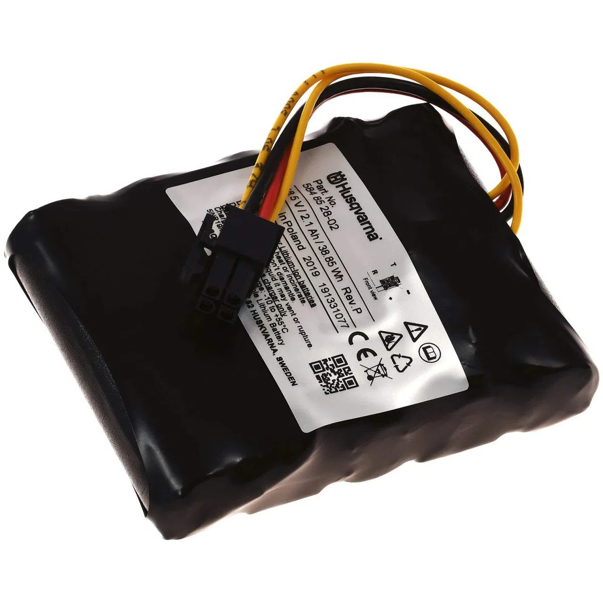 Batterie d'origine Husqvarna Automower pour 310, 315, 315X | Batterie Li-ION 18V | Compatible avec Type 589 58 62-02, 584 85 28-02 et 589 58 62-01