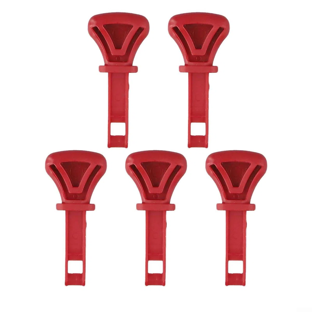 Lot de 5 clés d'allumage rouges durables pour souffleuse à neige 430-386 951-10630 731-05632 751-10630 117-7728 Modèles d'hiver