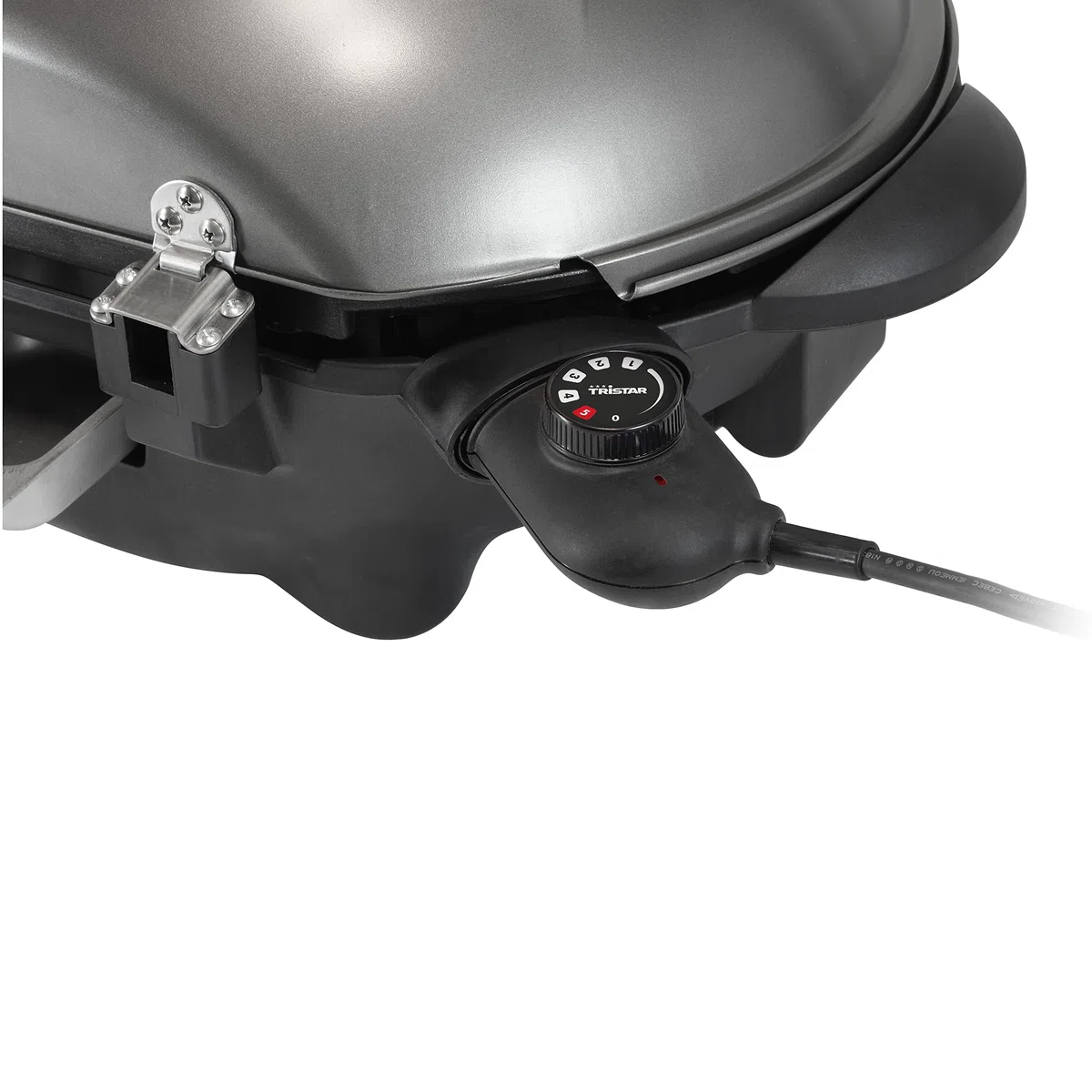 Barbecue électrique Tristar BQ-2816 – Avec pied – Grille en aluminium coulé sous pression, Noir