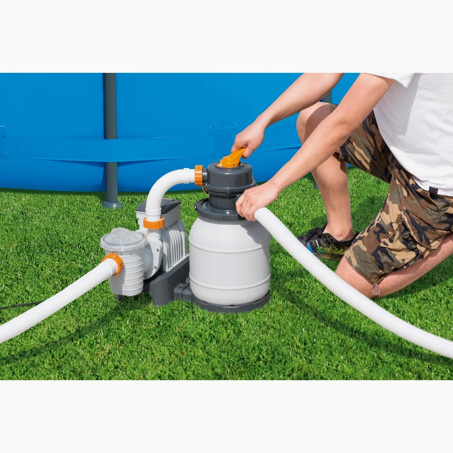 Bestway Flowclear Pompe de filtration à sable 5678 L h