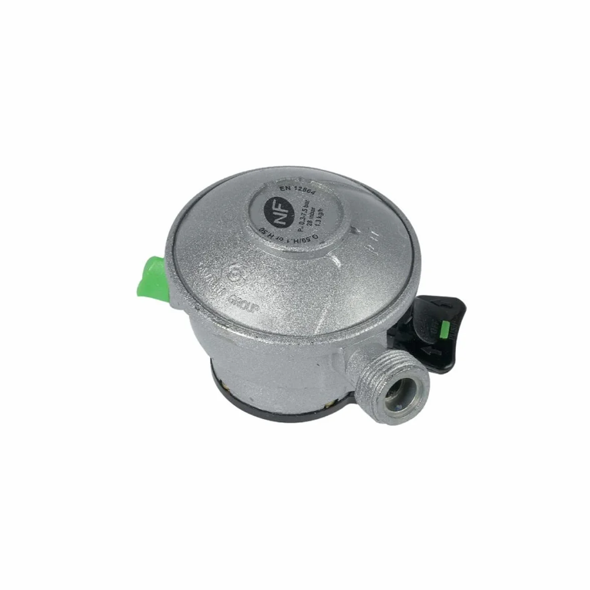 KEMPER - Pack TUYAU GAZ souple 1.50 m + DETENDEUR BUTANE Quick-On Valve 20mm ANTARGAZ PRIMAGAZ TOTALGAZ FINAGAZ