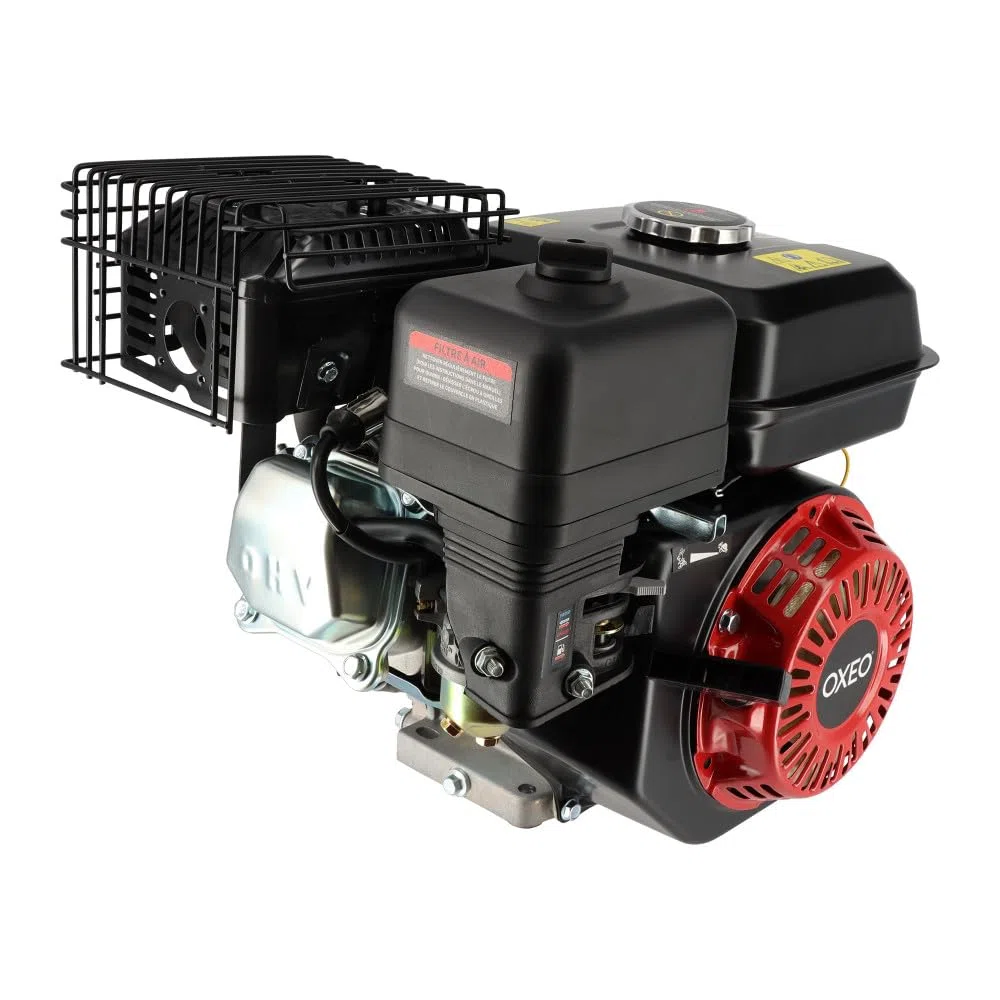 Moteur thermique 4 temps 7CV - 210cm³ - Moteur OHV monocylindre arbre 19.05mm - 3600 tr/min - Alerte huile - Refroidissement air
