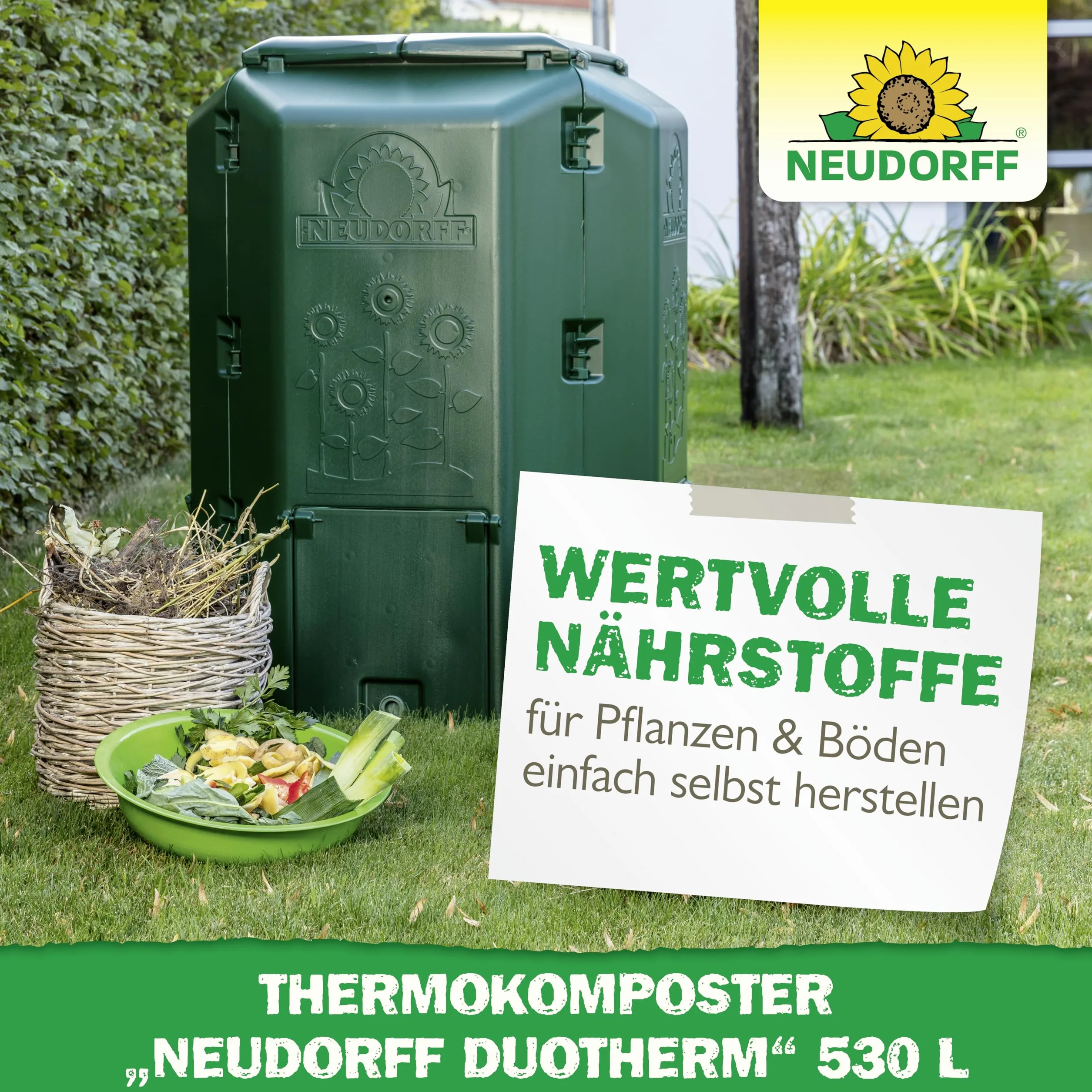 Neudorf 775 Composteur Thermique DuoTherm 530 l